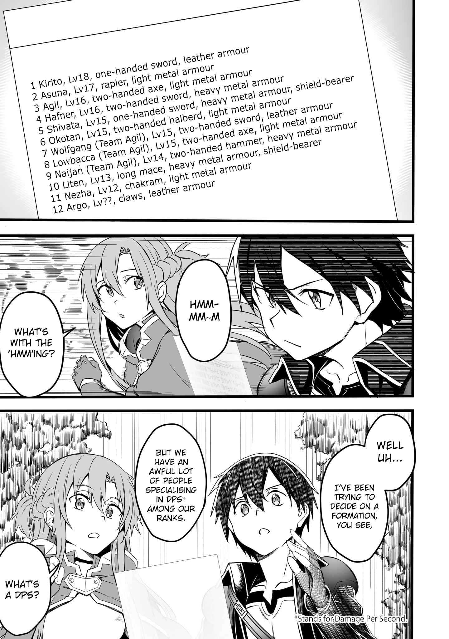 Page 12 Chapter 11 Sword Art Online: Progressive—Kuraki Yuuyami no Scherzo