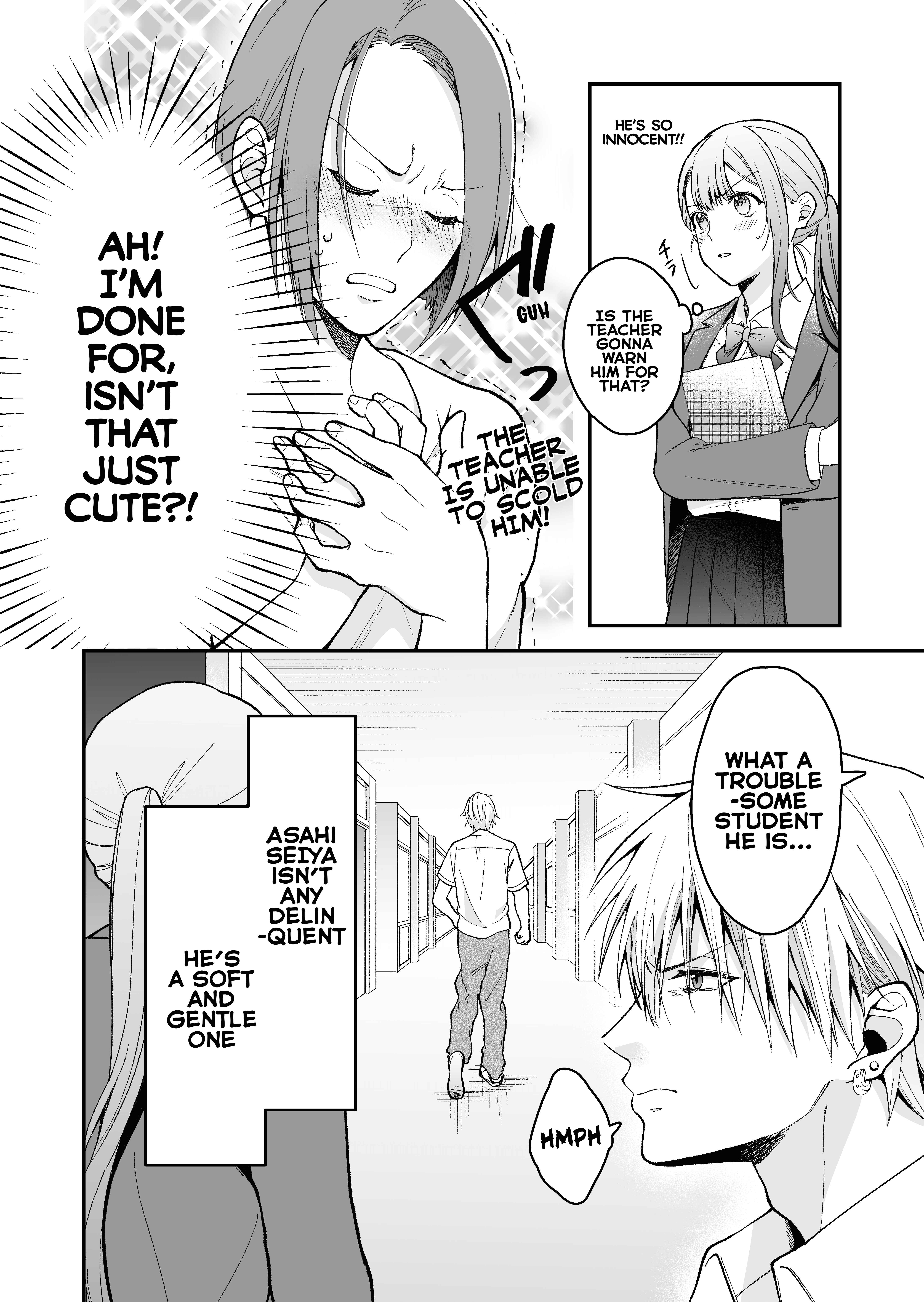 Page 4 Chapter Unknown_414f Asahi-kun is Bad At Being a Delinquent