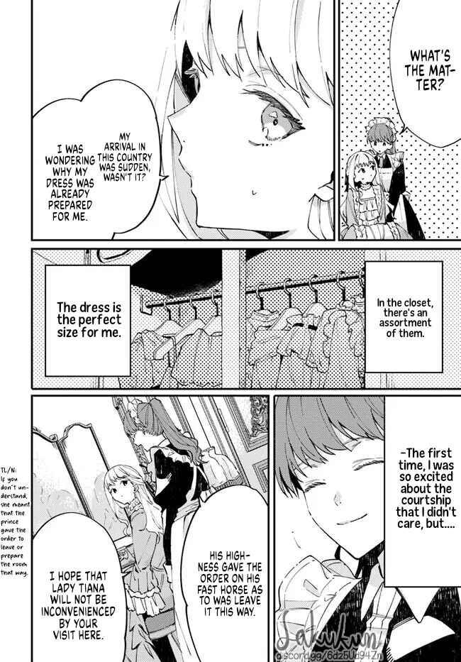 Page 6 Chapter 2.1 Watashi wo Koroshita Wankokei Kishi-sama ga, Yandere ni Job Change shite Kyou mo Inochi wo Nerattekuru