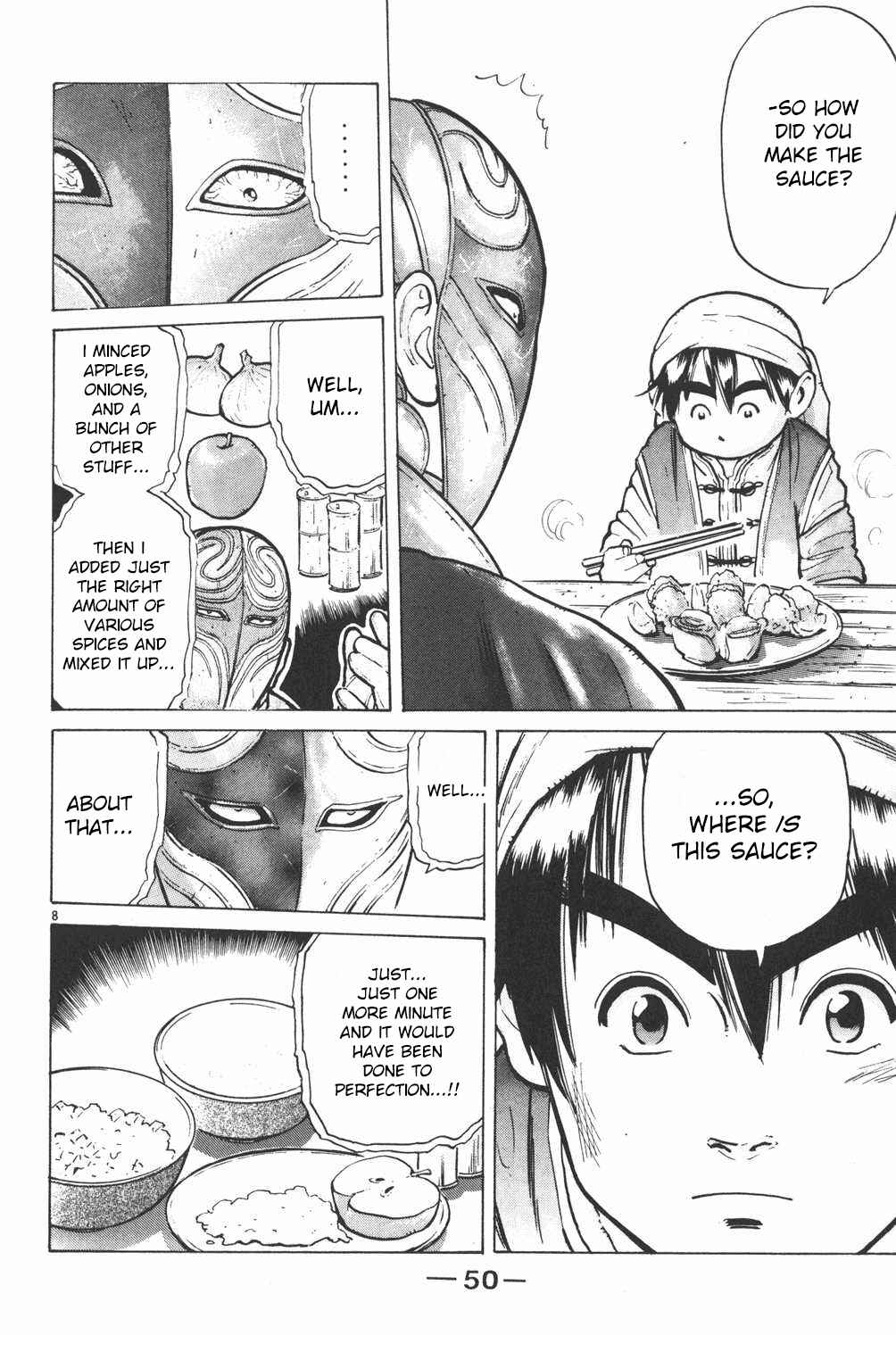 Page 8 Chapter 9 Shin Cooking Master Boy!