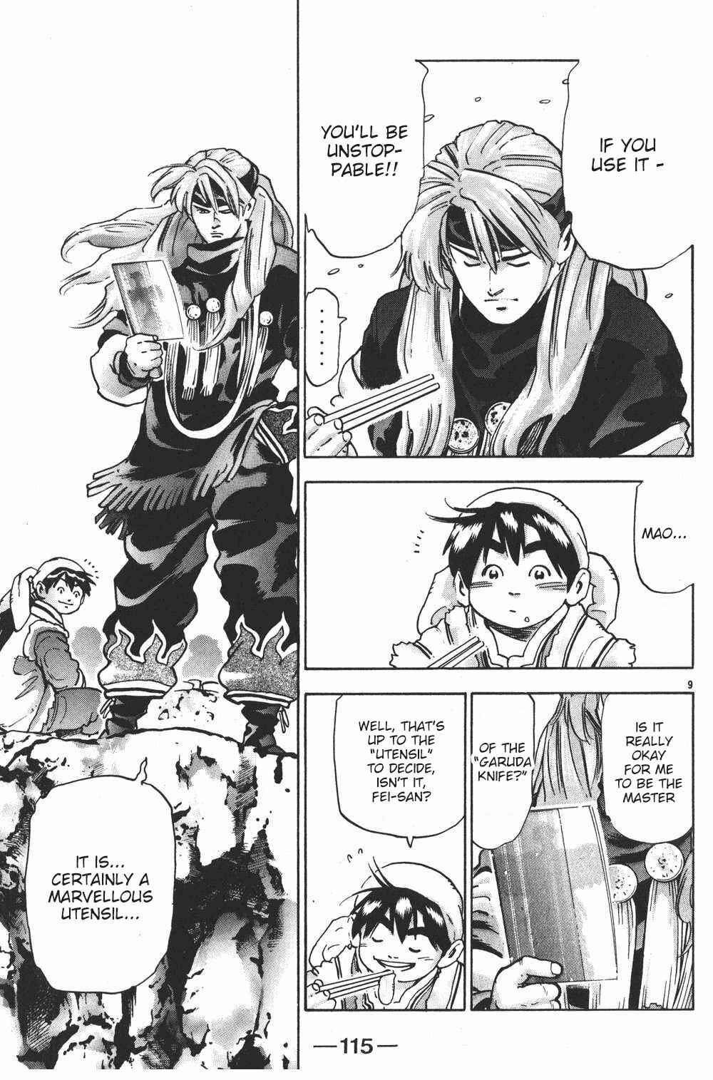 Page 9 Chapter 83 Shin Cooking Master Boy!