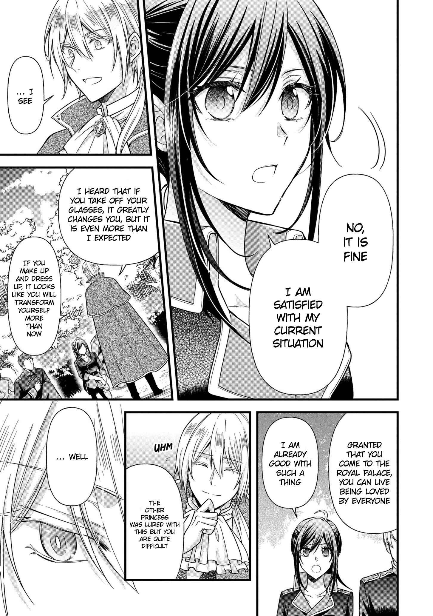 Page 7 Chapter 8 The Knight Commander Wants to Monopolize the Former Glasses Girl