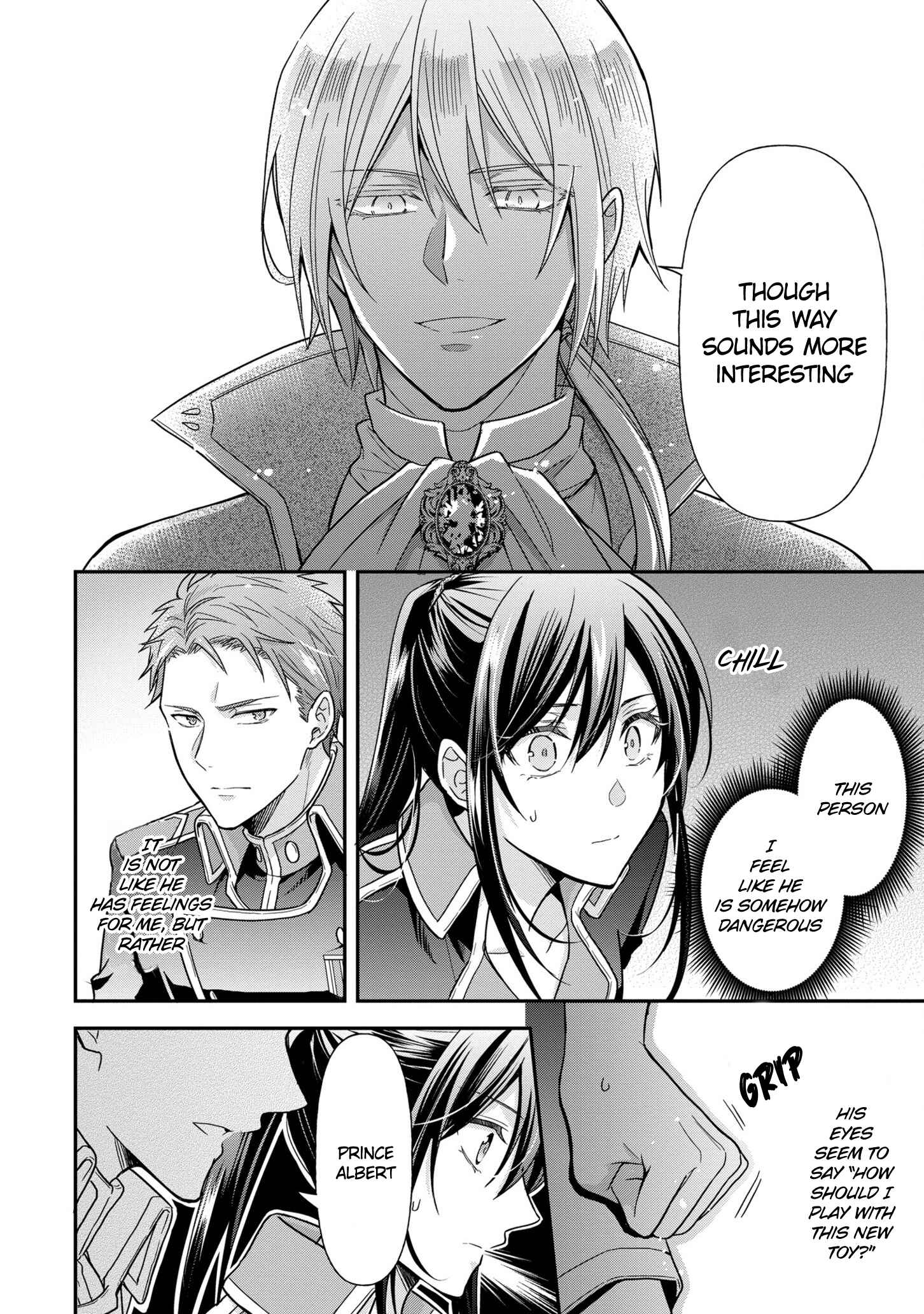 Page 8 Chapter 8 The Knight Commander Wants to Monopolize the Former Glasses Girl