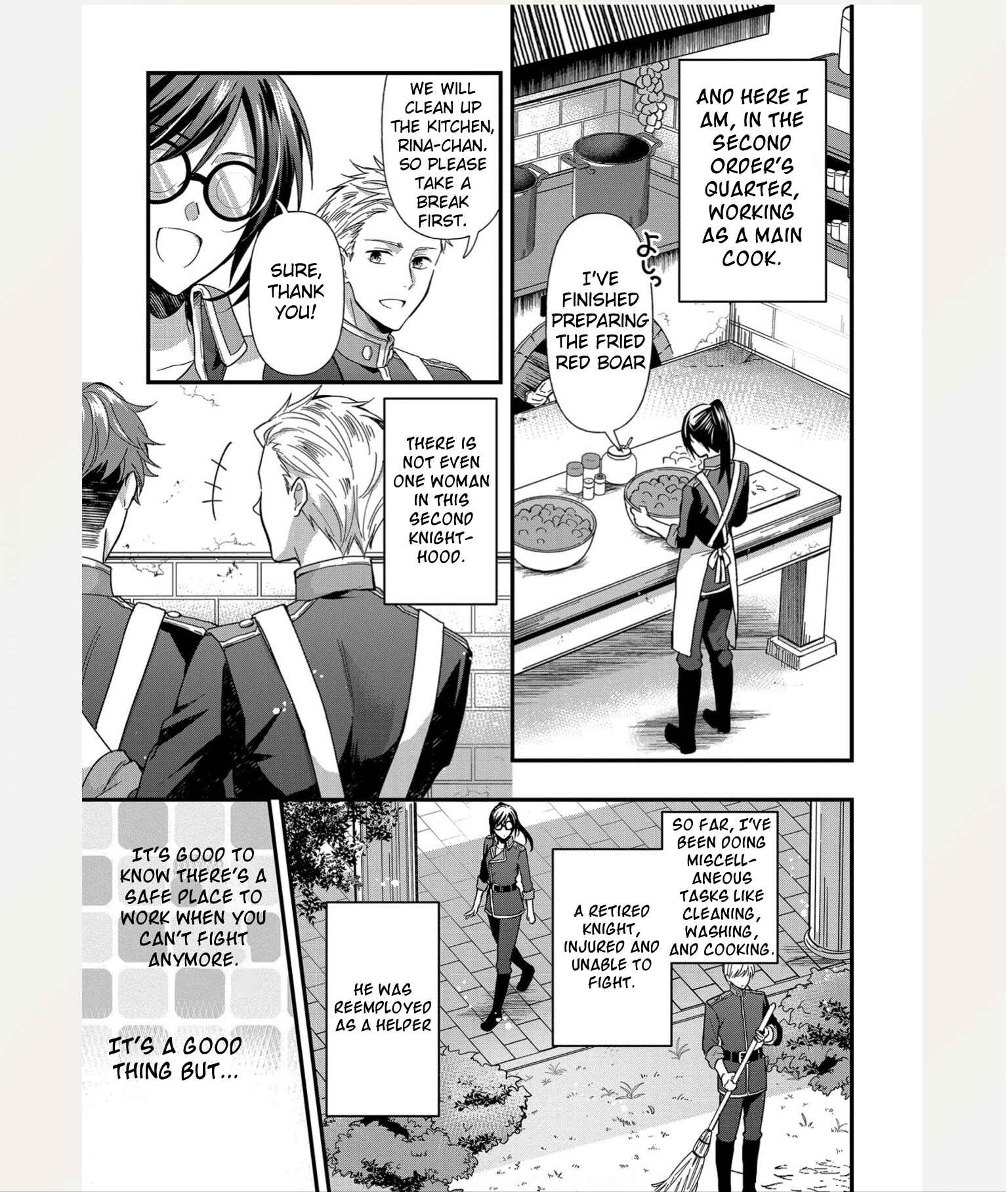 Page 4 Chapter 2 The Knight Commander Wants to Monopolize the Former Glasses Girl