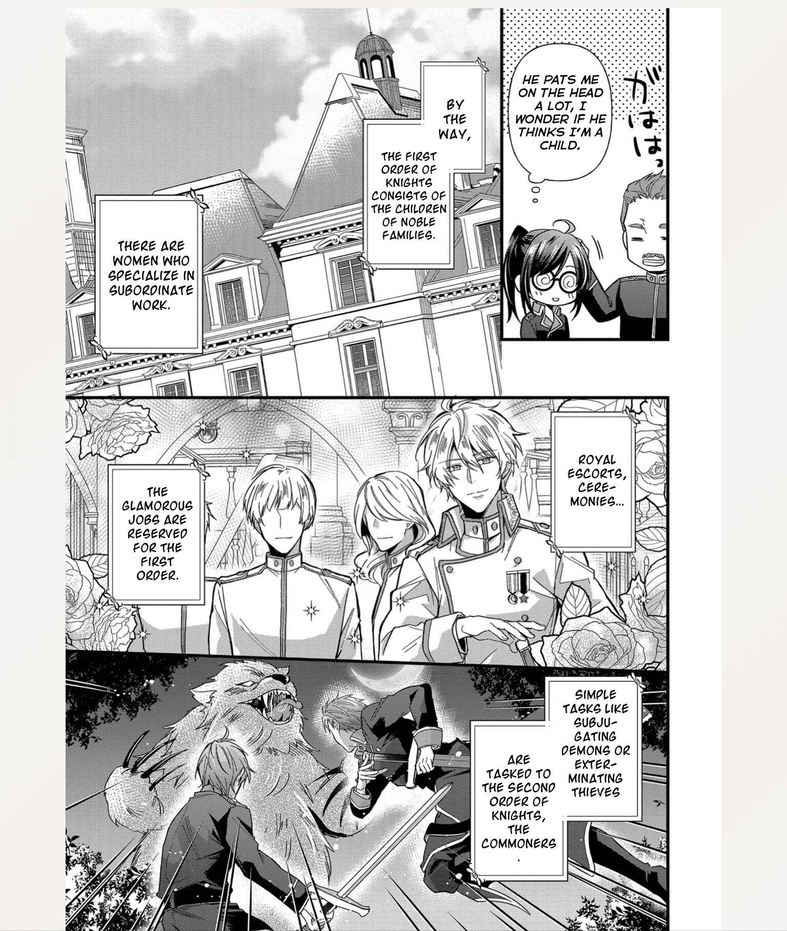 Page 8 Chapter 2 The Knight Commander Wants to Monopolize the Former Glasses Girl