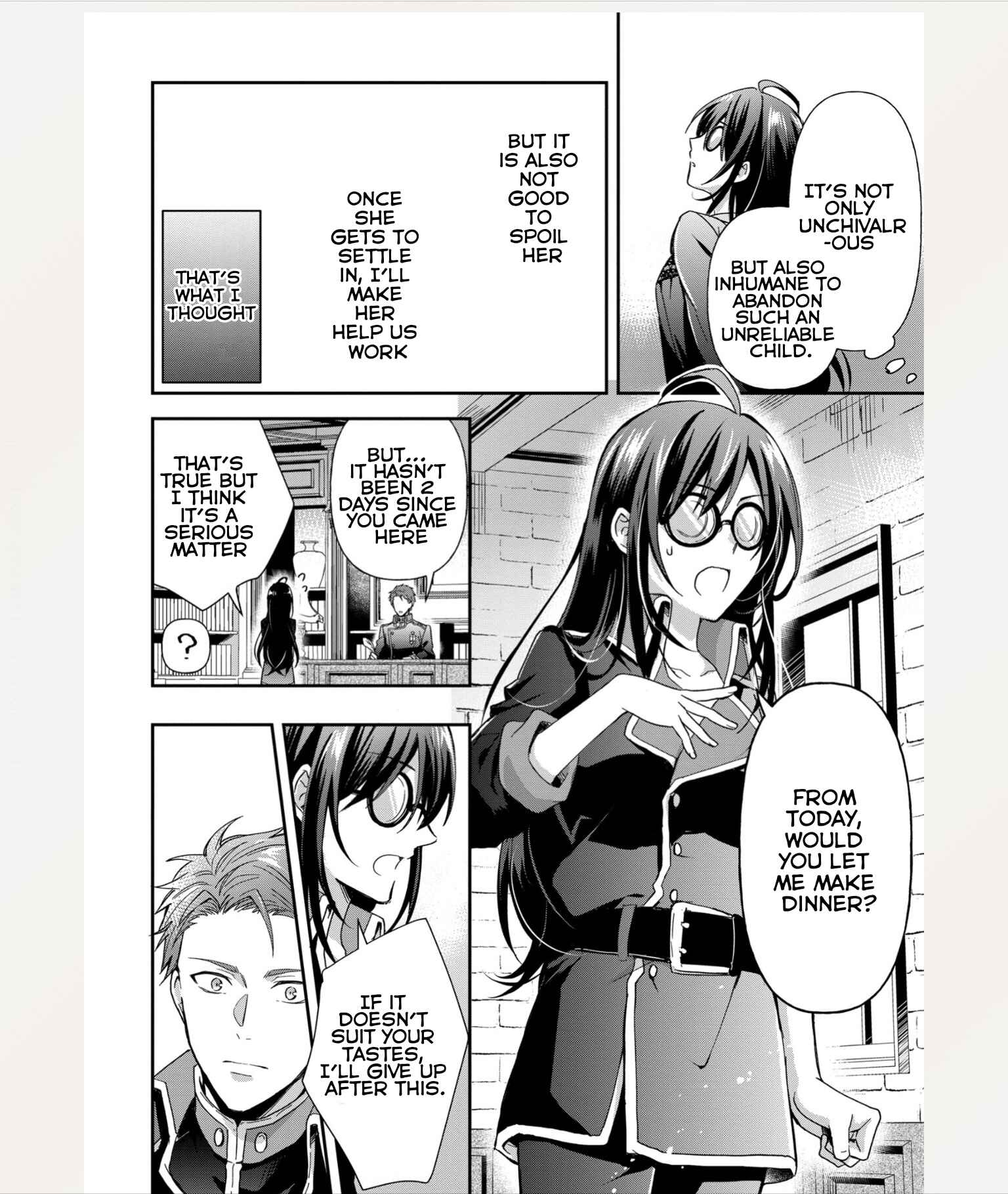 Page 15 Chapter 4 The Knight Commander Wants to Monopolize the Former Glasses Girl