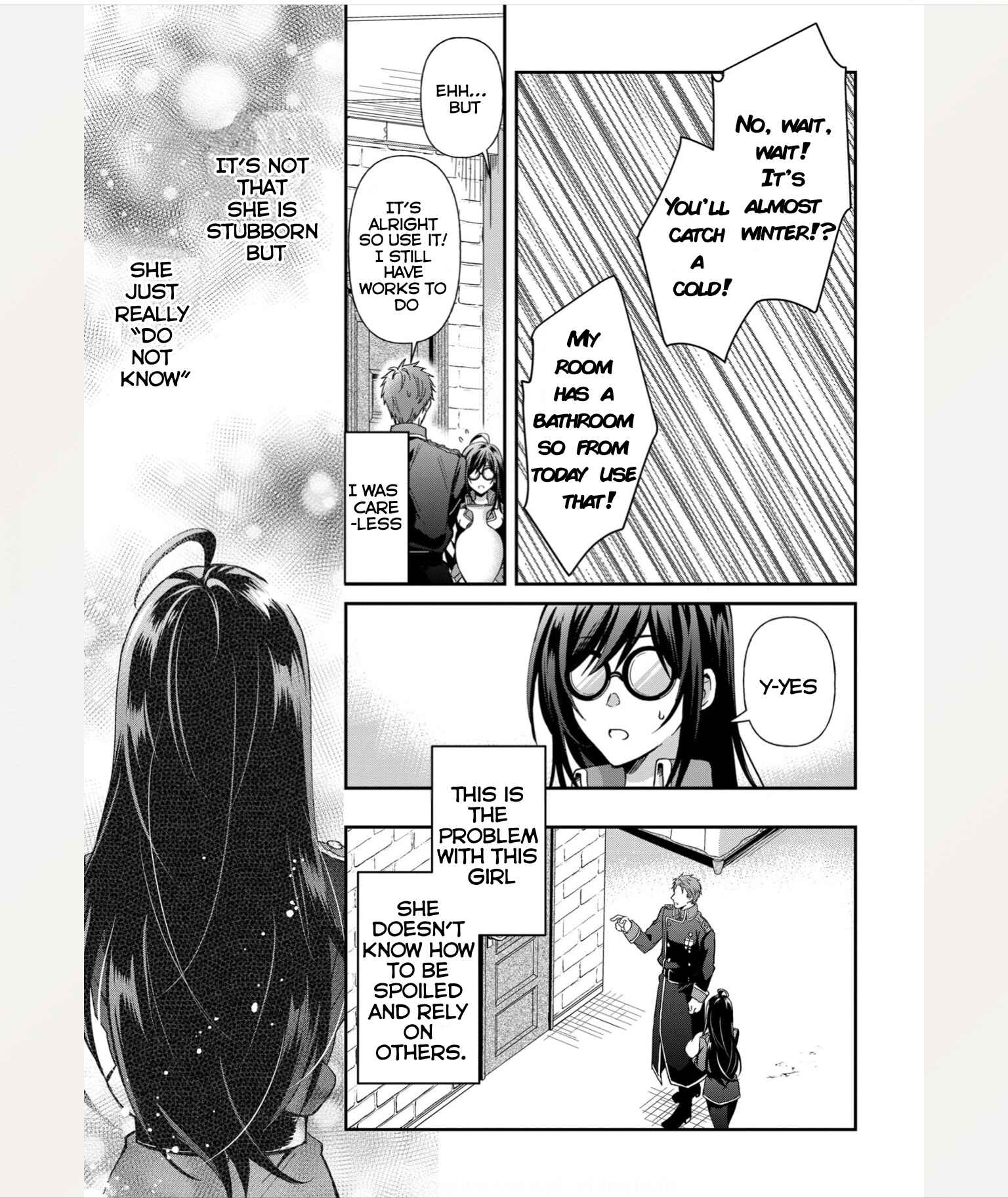 Page 20 Chapter 4 The Knight Commander Wants to Monopolize the Former Glasses Girl
