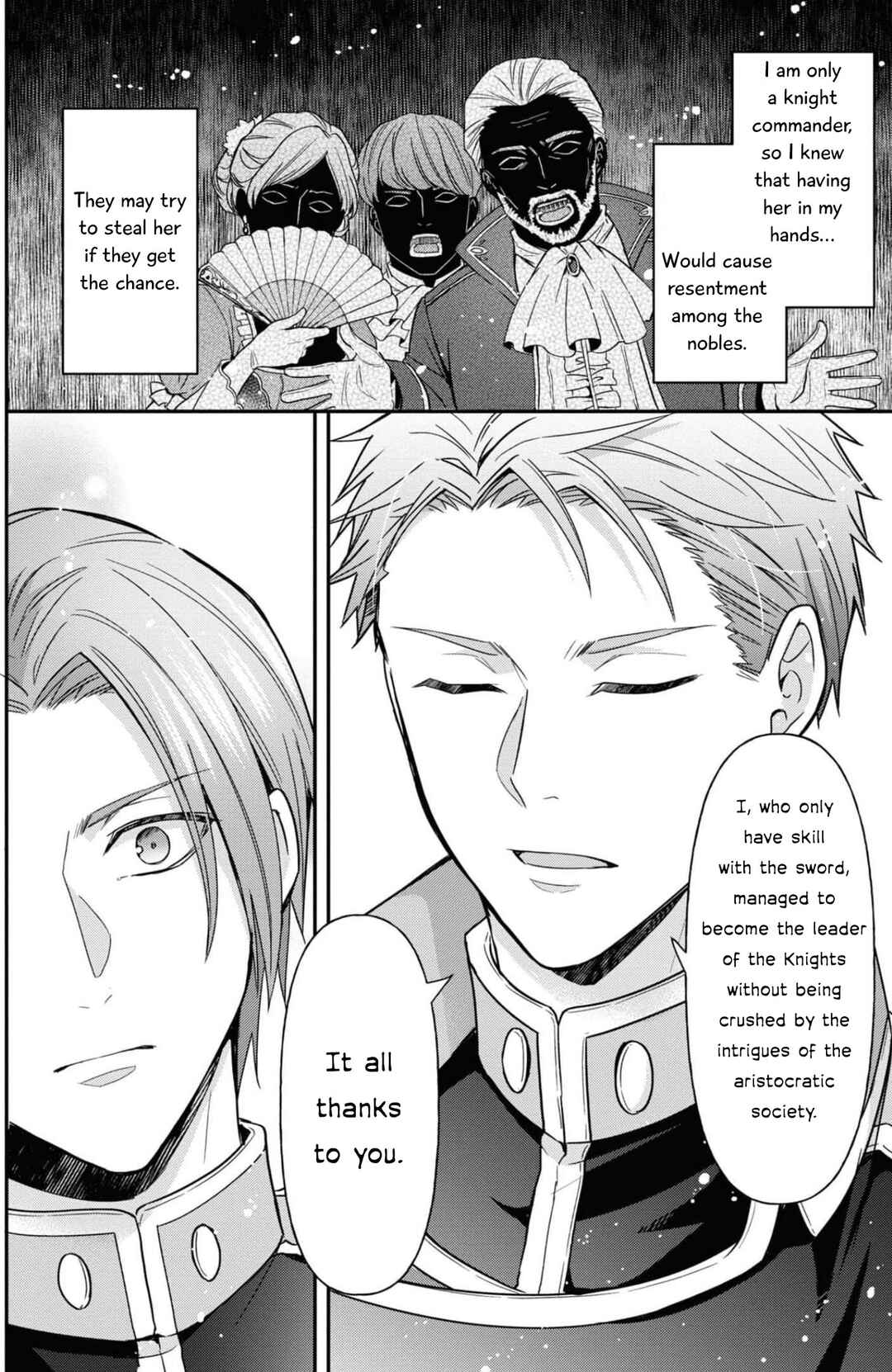 Page 11 Chapter 9 The Knight Commander Wants to Monopolize the Former Glasses Girl