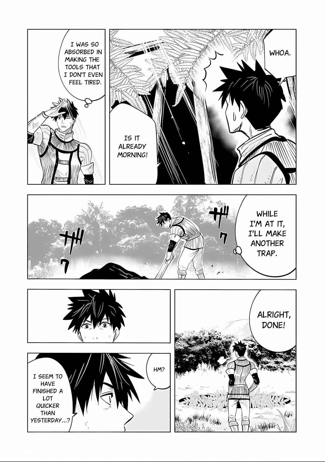 Page 7 Chapter 2.2 Makyou Seikatsu: Gakeppuchi Boukensha ga Hikikomoru ni wa Hirosugiru