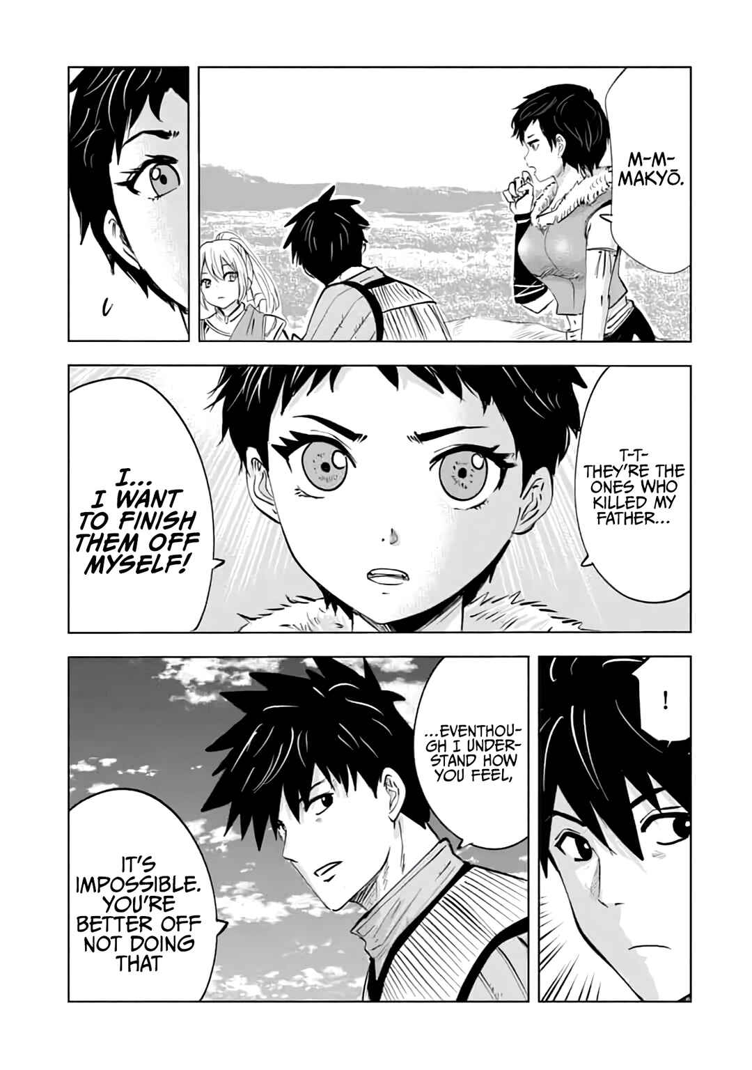 Page 12 Chapter 15 Makyou Seikatsu: Gakeppuchi Boukensha ga Hikikomoru ni wa Hirosugiru