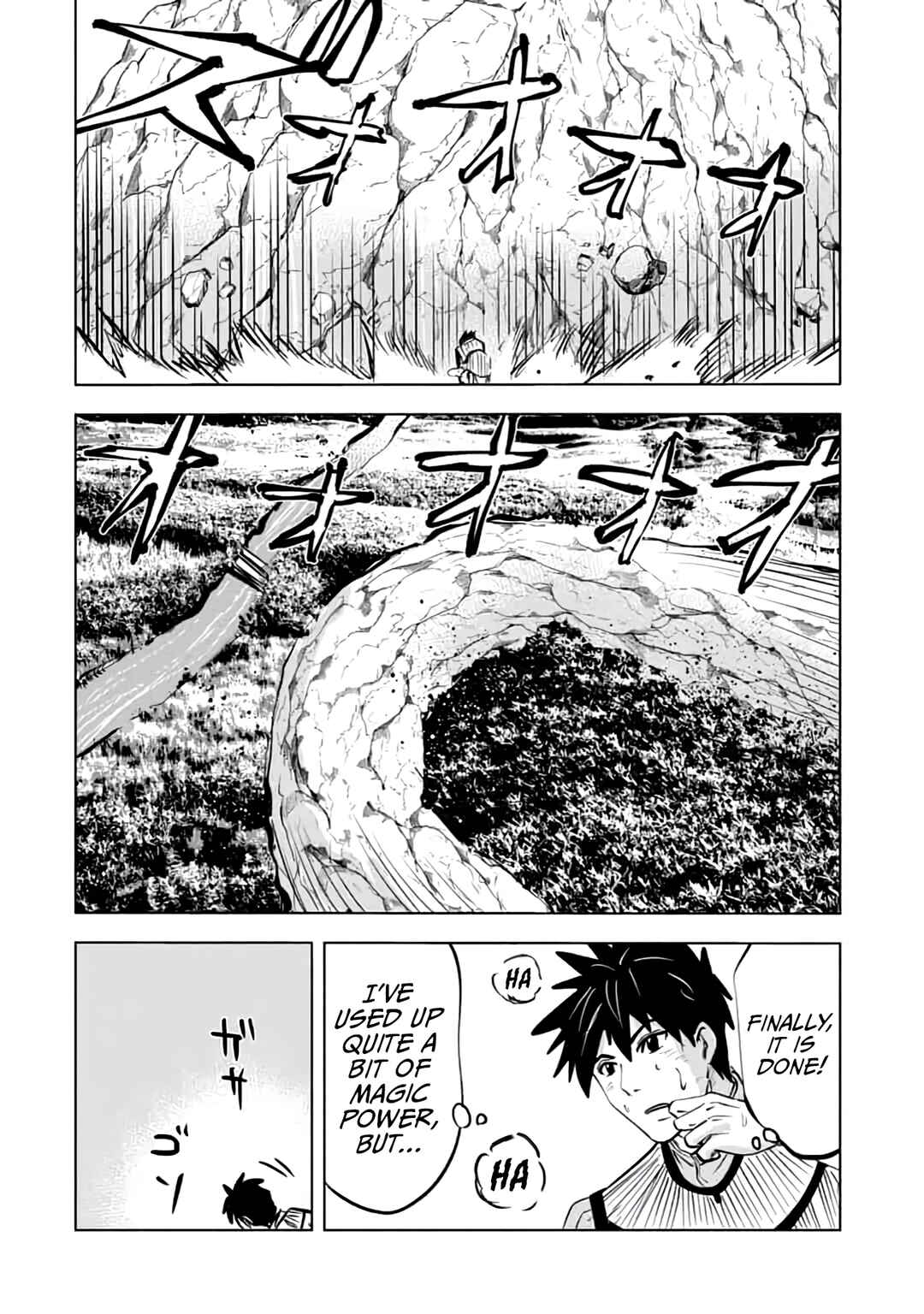Page 23 Chapter 15 Makyou Seikatsu: Gakeppuchi Boukensha ga Hikikomoru ni wa Hirosugiru