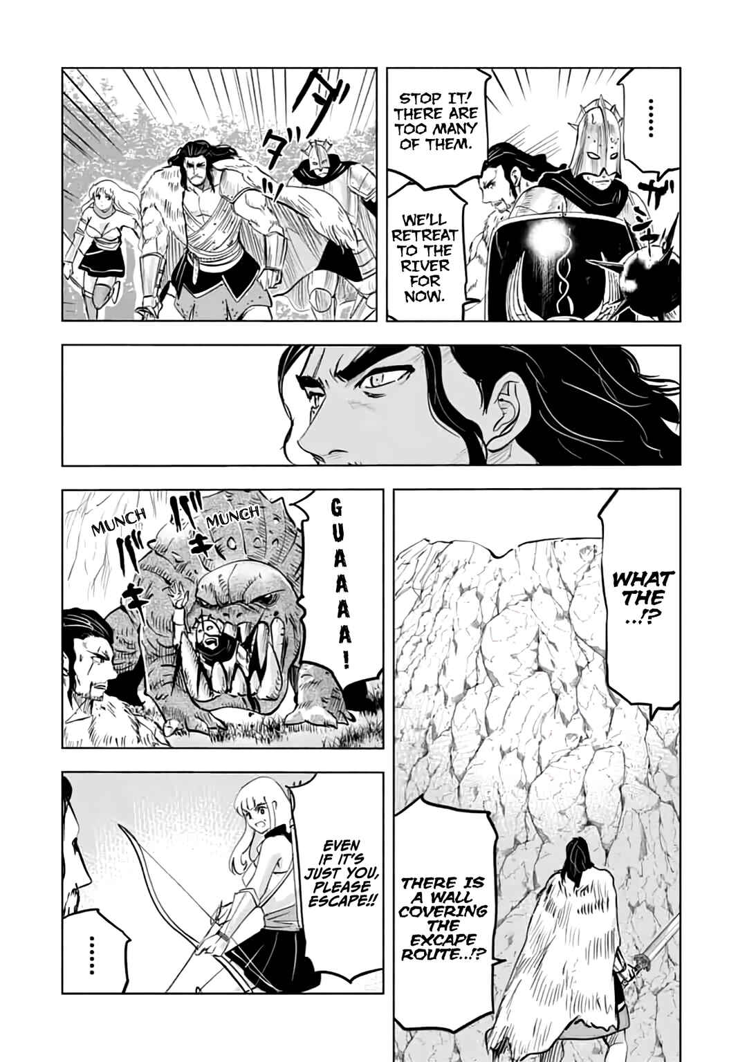 Page 31 Chapter 15 Makyou Seikatsu: Gakeppuchi Boukensha ga Hikikomoru ni wa Hirosugiru