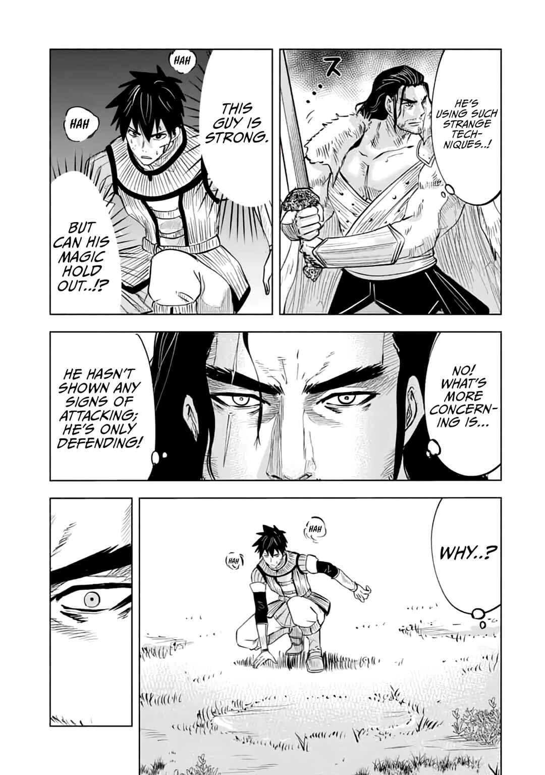Page 38 Chapter 15 Makyou Seikatsu: Gakeppuchi Boukensha ga Hikikomoru ni wa Hirosugiru