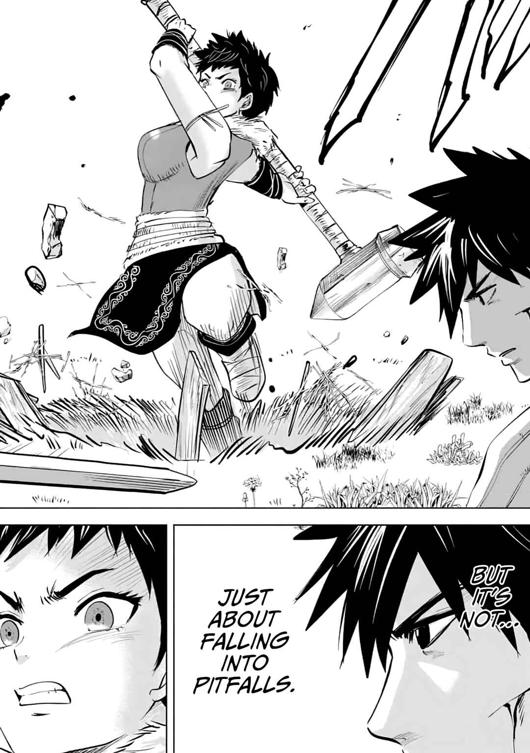 Page 41 Chapter 15 Makyou Seikatsu: Gakeppuchi Boukensha ga Hikikomoru ni wa Hirosugiru