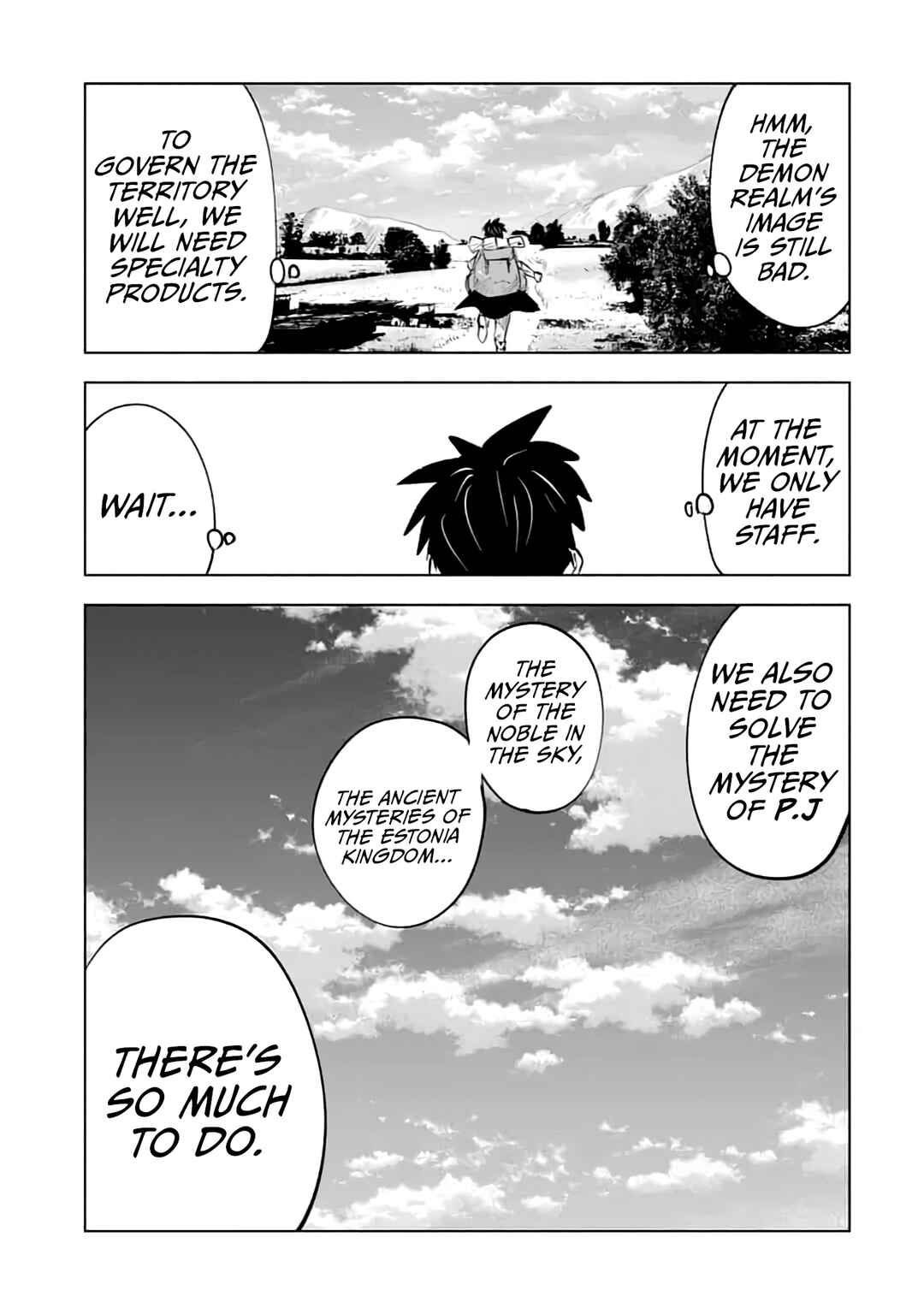Page 50 Chapter 15 Makyou Seikatsu: Gakeppuchi Boukensha ga Hikikomoru ni wa Hirosugiru