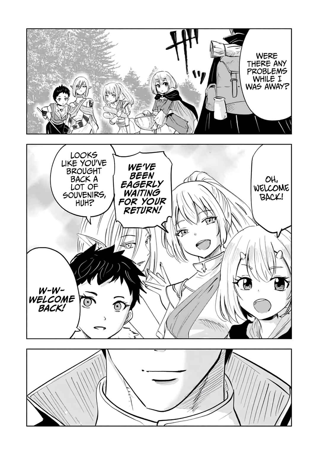 Page 53 Chapter 15 Makyou Seikatsu: Gakeppuchi Boukensha ga Hikikomoru ni wa Hirosugiru