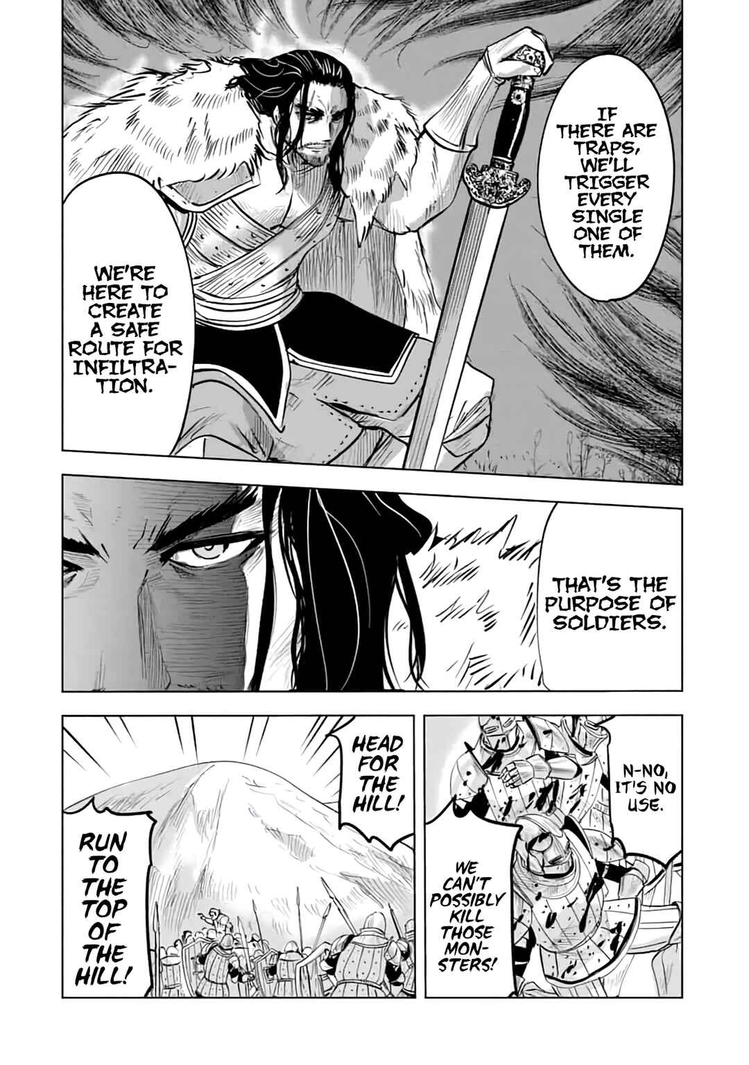 Page 7 Chapter 15 Makyou Seikatsu: Gakeppuchi Boukensha ga Hikikomoru ni wa Hirosugiru
