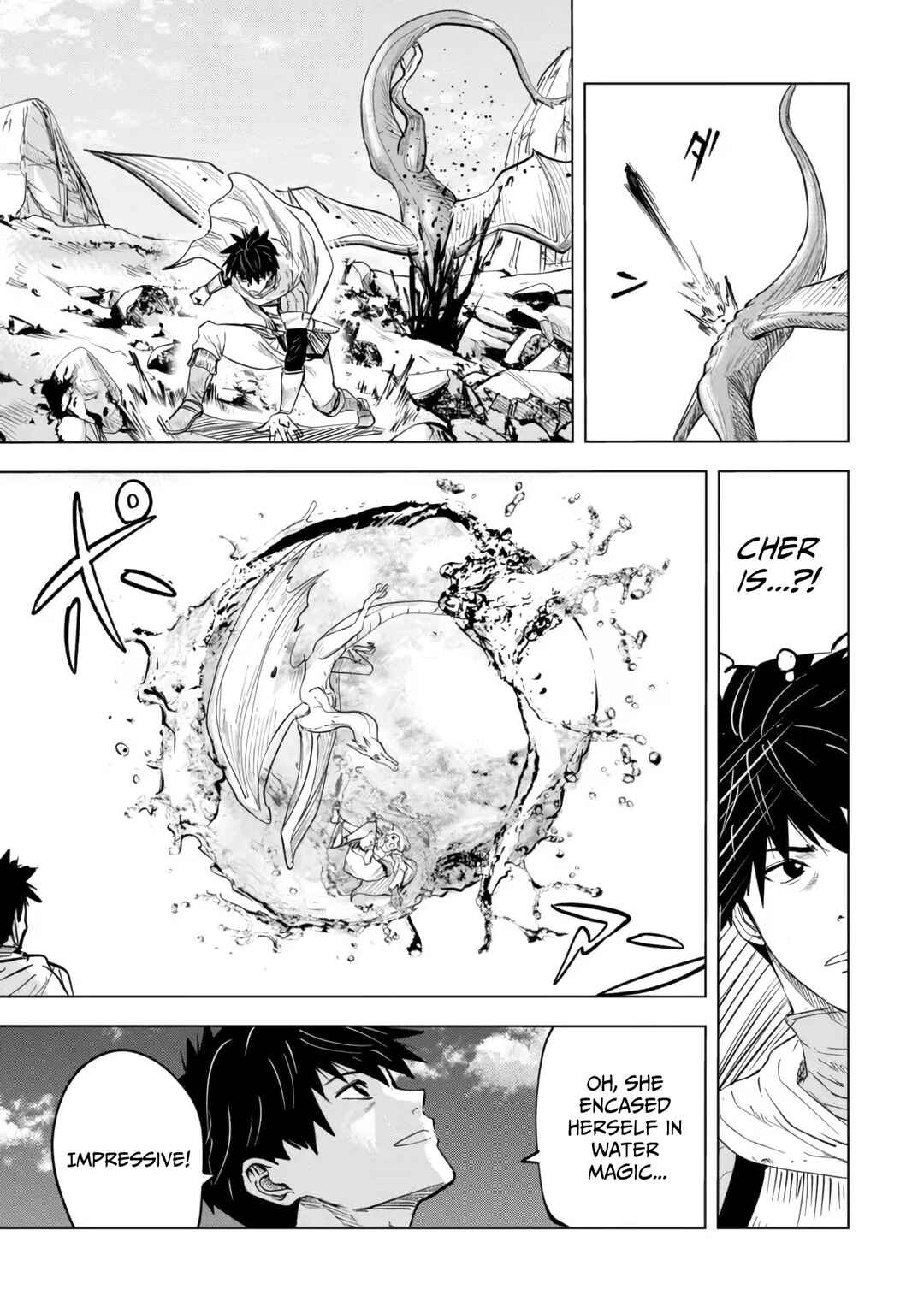 Page 5 Chapter 5.2 Makyou Seikatsu: Gakeppuchi Boukensha ga Hikikomoru ni wa Hirosugiru