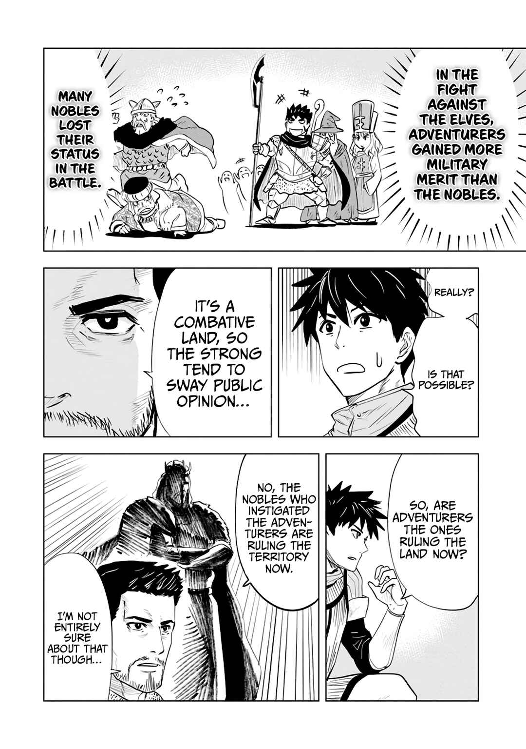 Page 16 Chapter 12 Makyou Seikatsu: Gakeppuchi Boukensha ga Hikikomoru ni wa Hirosugiru