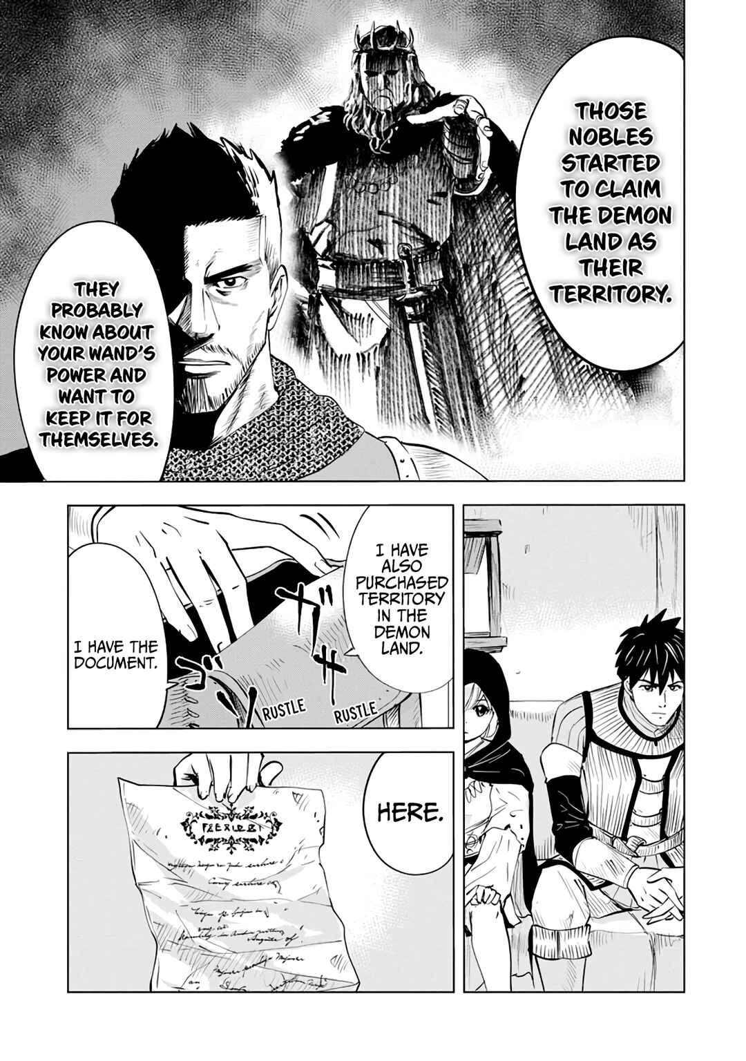 Page 17 Chapter 12 Makyou Seikatsu: Gakeppuchi Boukensha ga Hikikomoru ni wa Hirosugiru