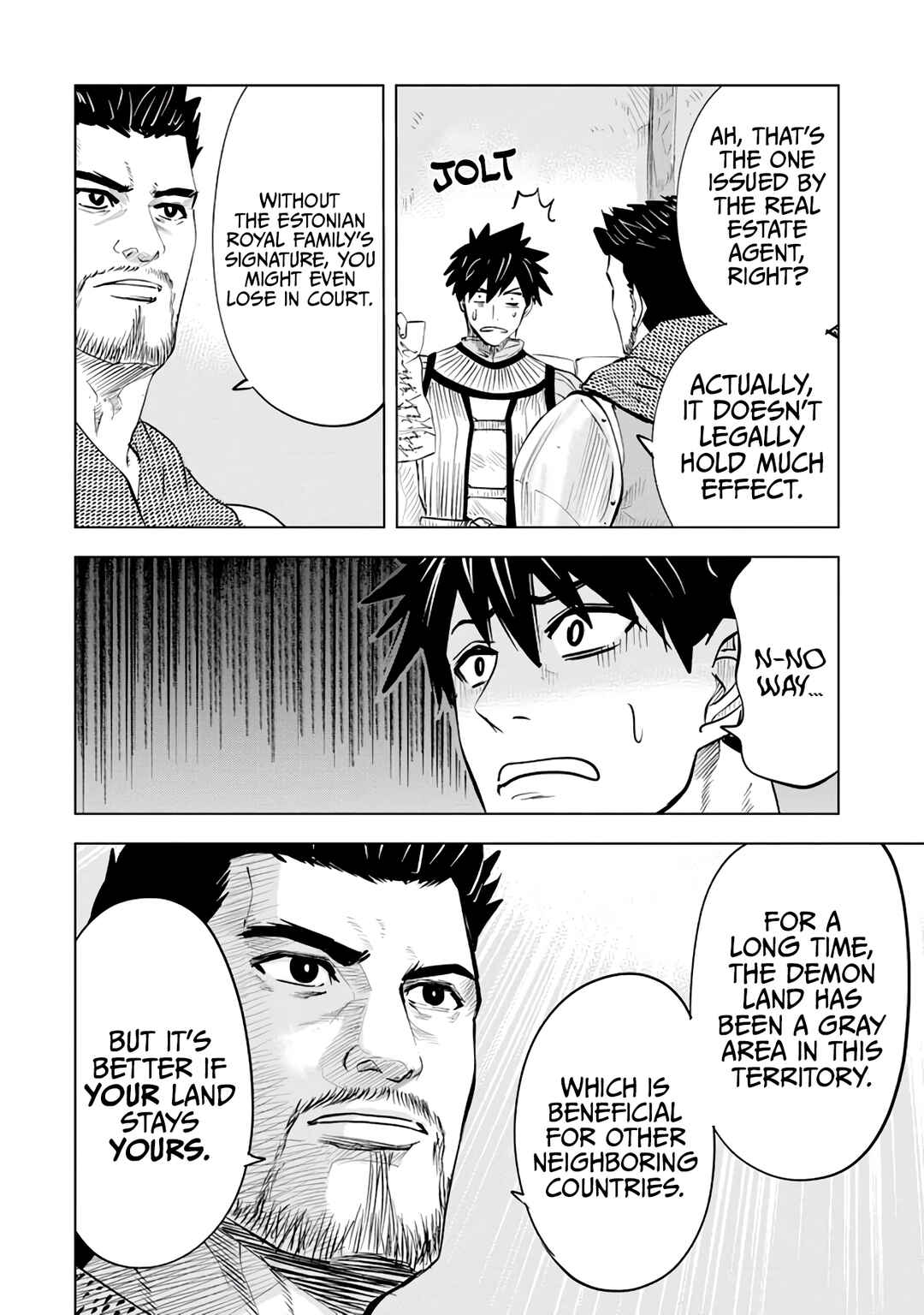 Page 18 Chapter 12 Makyou Seikatsu: Gakeppuchi Boukensha ga Hikikomoru ni wa Hirosugiru