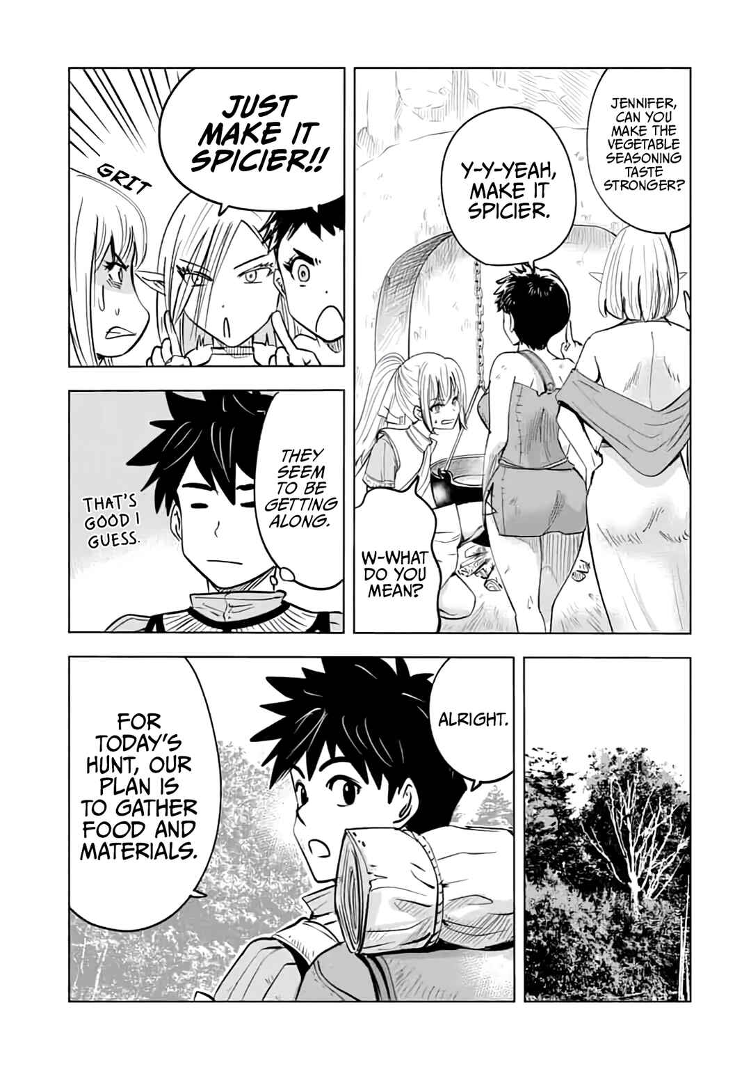 Page 29 Chapter 12 Makyou Seikatsu: Gakeppuchi Boukensha ga Hikikomoru ni wa Hirosugiru