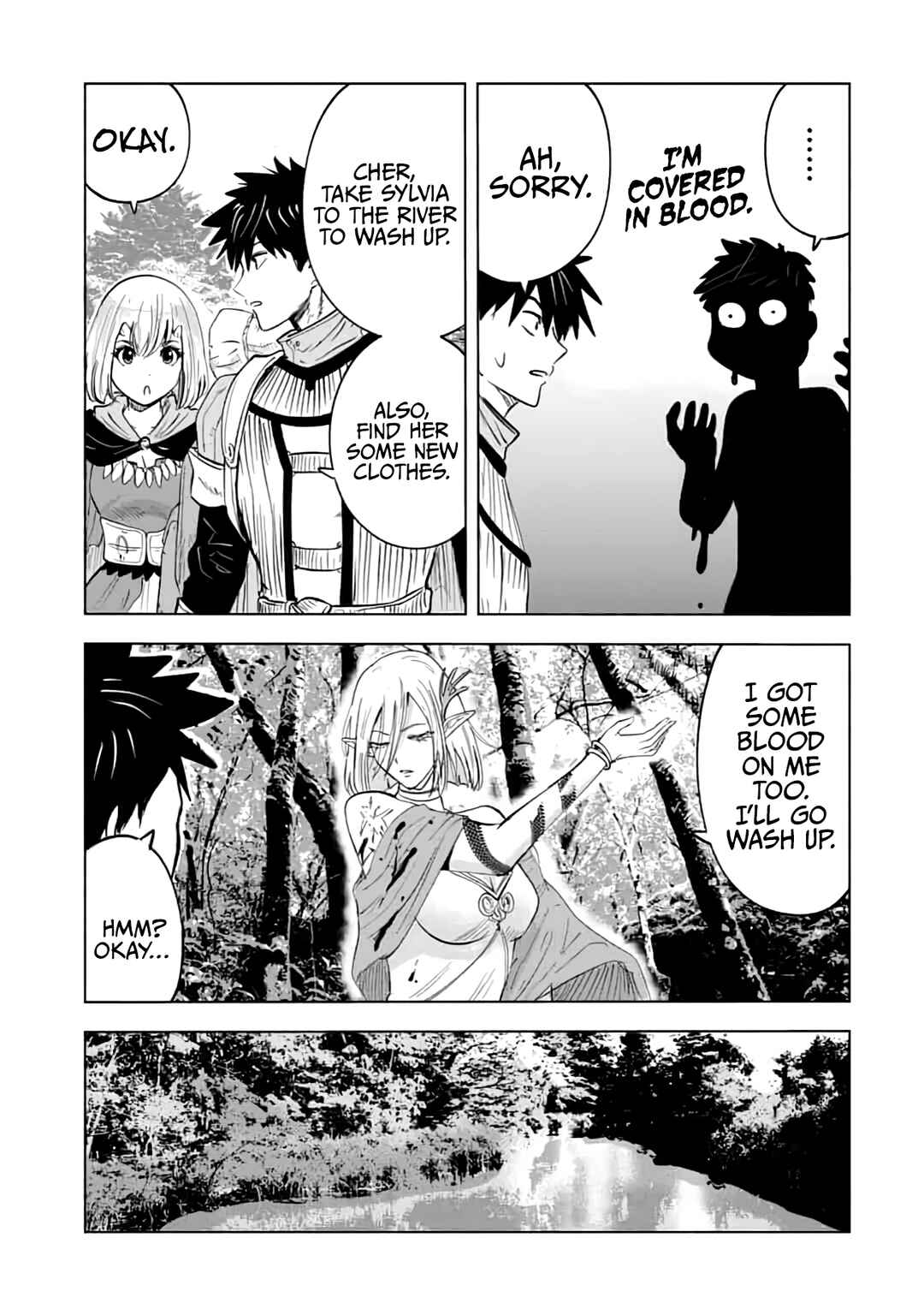 Page 33 Chapter 12 Makyou Seikatsu: Gakeppuchi Boukensha ga Hikikomoru ni wa Hirosugiru