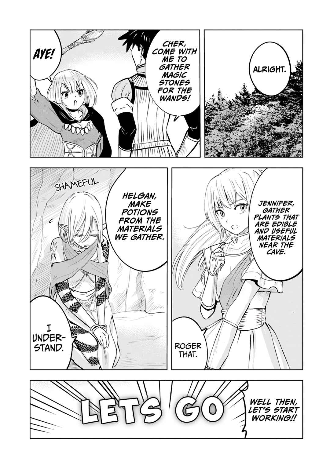 Page 7 Chapter 12 Makyou Seikatsu: Gakeppuchi Boukensha ga Hikikomoru ni wa Hirosugiru