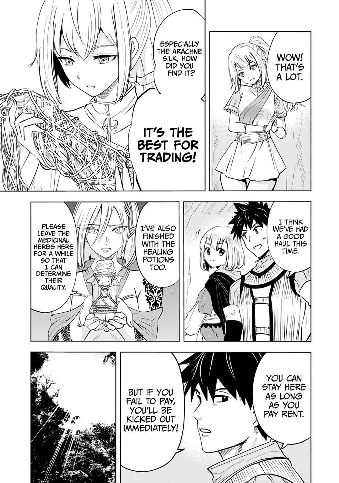 Page 9 Chapter 12 Makyou Seikatsu: Gakeppuchi Boukensha ga Hikikomoru ni wa Hirosugiru