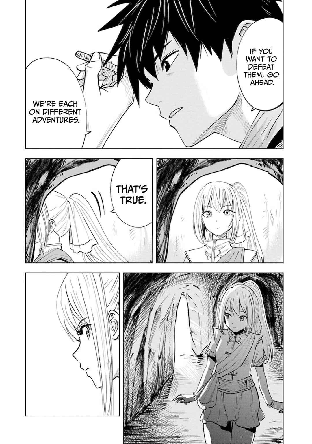 Page 23 Chapter 8 Makyou Seikatsu: Gakeppuchi Boukensha ga Hikikomoru ni wa Hirosugiru