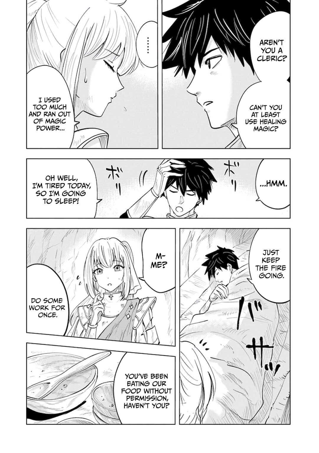 Page 7 Chapter 8 Makyou Seikatsu: Gakeppuchi Boukensha ga Hikikomoru ni wa Hirosugiru