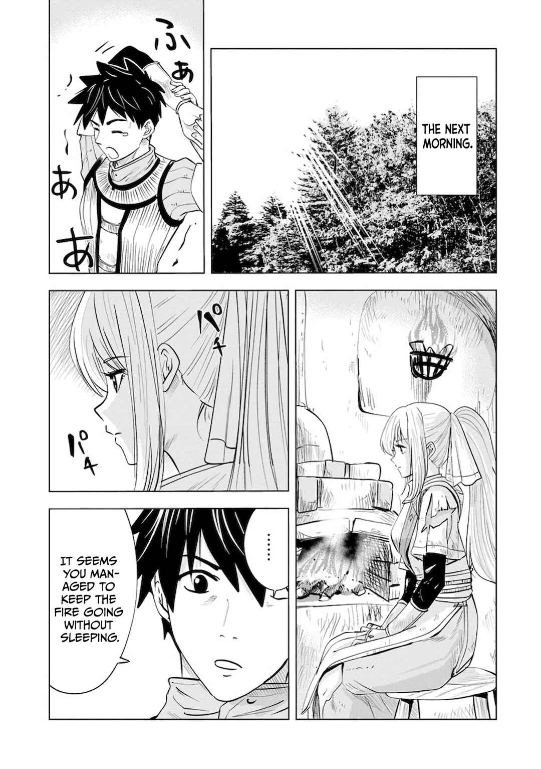 Page 8 Chapter 8 Makyou Seikatsu: Gakeppuchi Boukensha ga Hikikomoru ni wa Hirosugiru