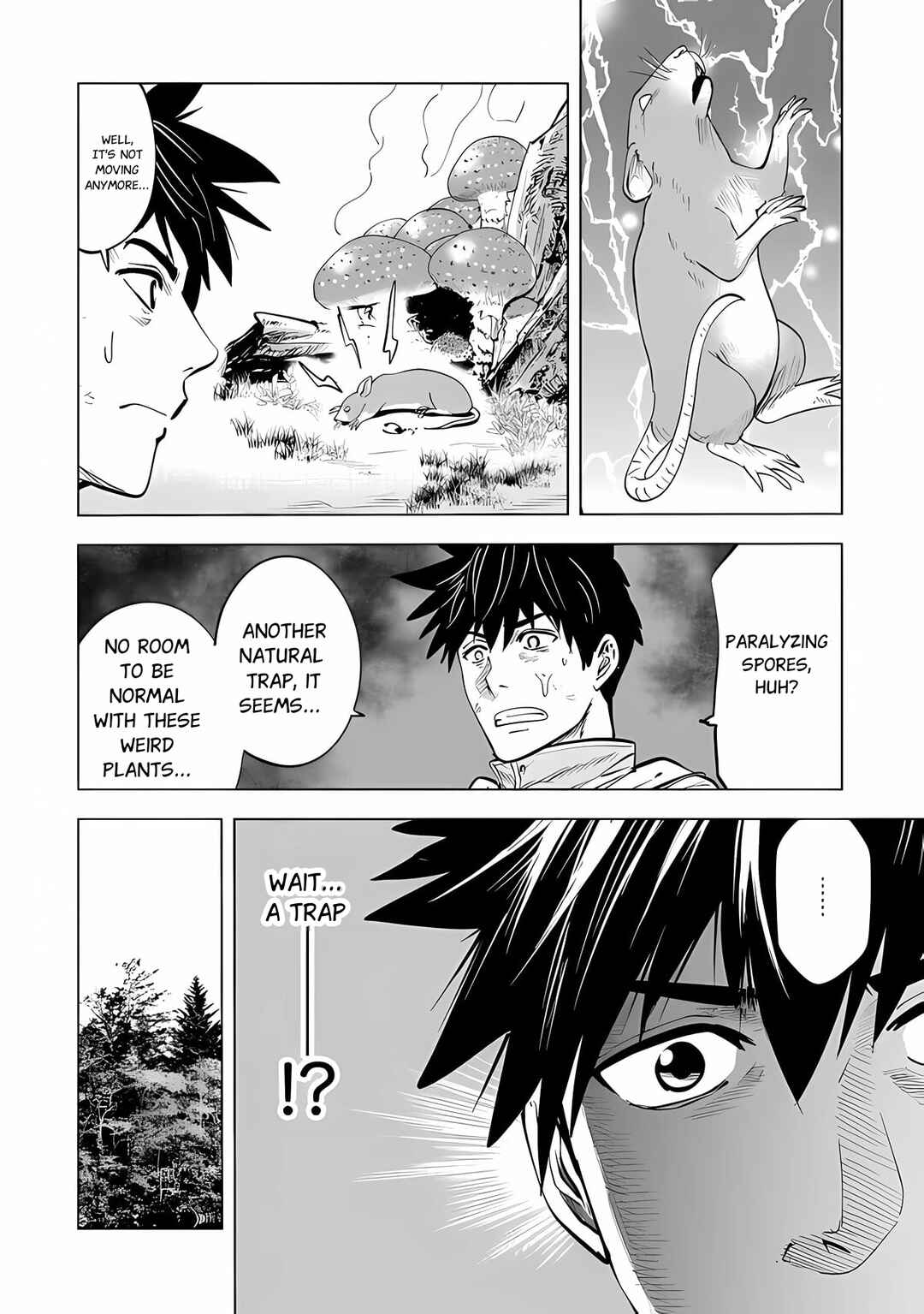 Page 11 Chapter 2.1 Makyou Seikatsu: Gakeppuchi Boukensha ga Hikikomoru ni wa Hirosugiru
