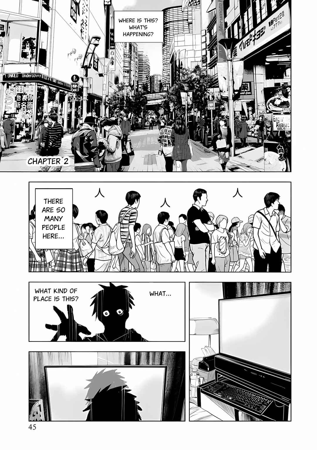 Page 2 Chapter 2.1 Makyou Seikatsu: Gakeppuchi Boukensha ga Hikikomoru ni wa Hirosugiru
