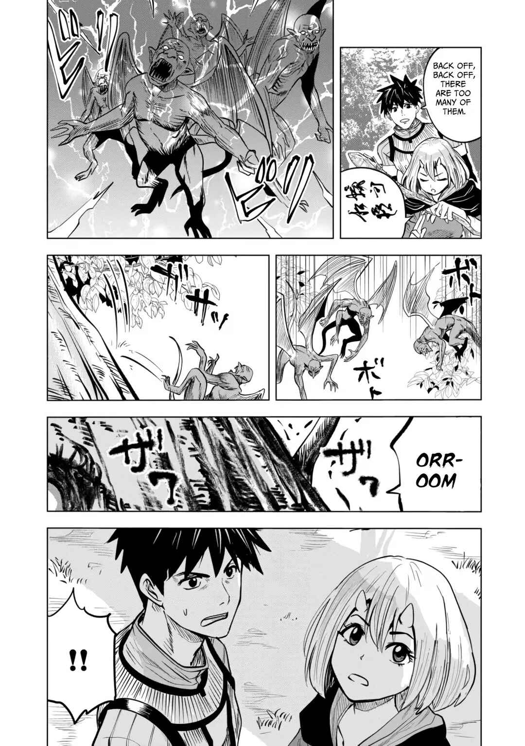 Page 10 Chapter 4.2 Makyou Seikatsu: Gakeppuchi Boukensha ga Hikikomoru ni wa Hirosugiru