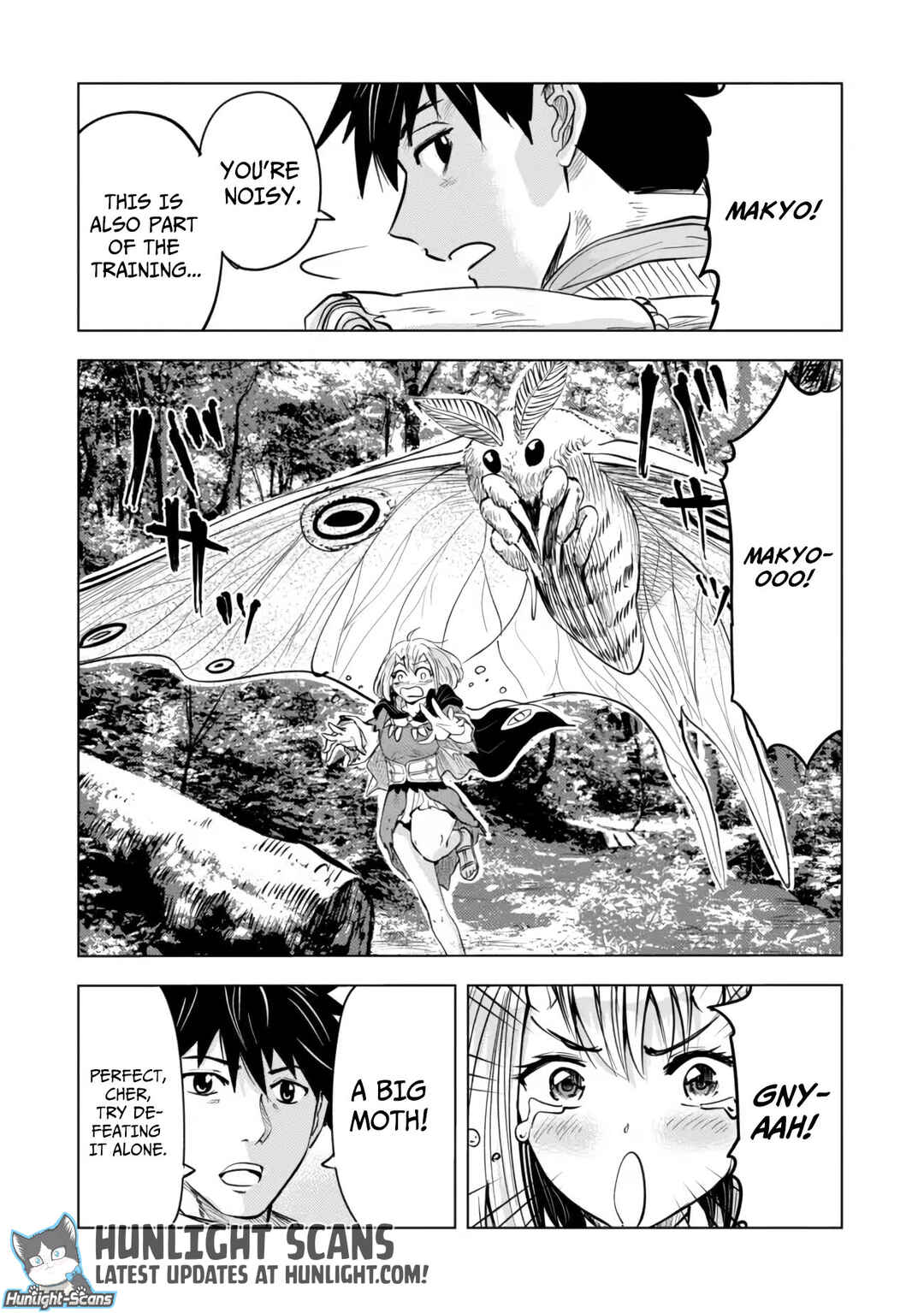 Page 3 Chapter 4.2 Makyou Seikatsu: Gakeppuchi Boukensha ga Hikikomoru ni wa Hirosugiru