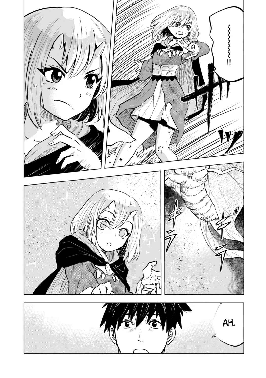 Page 4 Chapter 4.2 Makyou Seikatsu: Gakeppuchi Boukensha ga Hikikomoru ni wa Hirosugiru