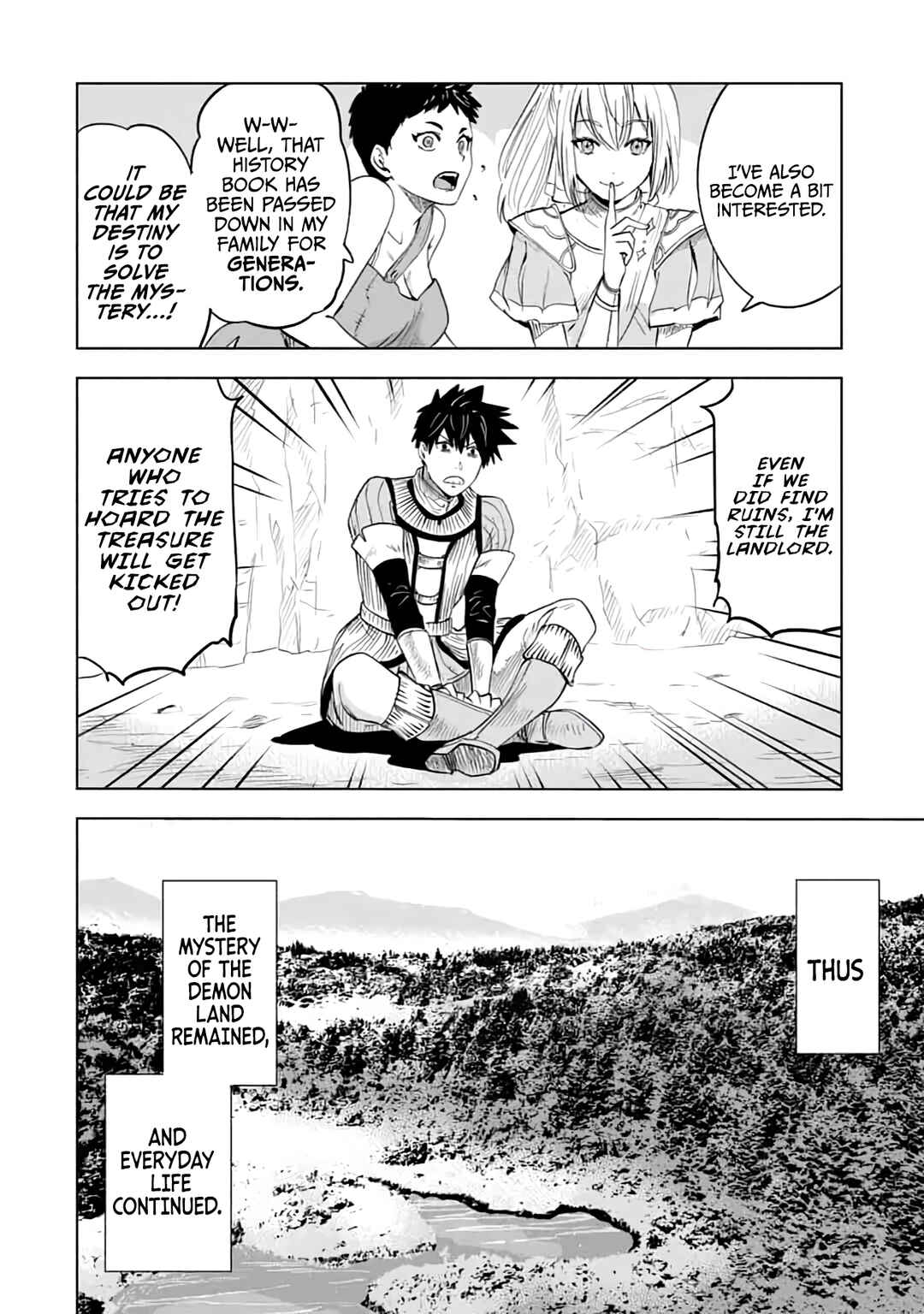 Page 17 Chapter 13 Makyou Seikatsu: Gakeppuchi Boukensha ga Hikikomoru ni wa Hirosugiru