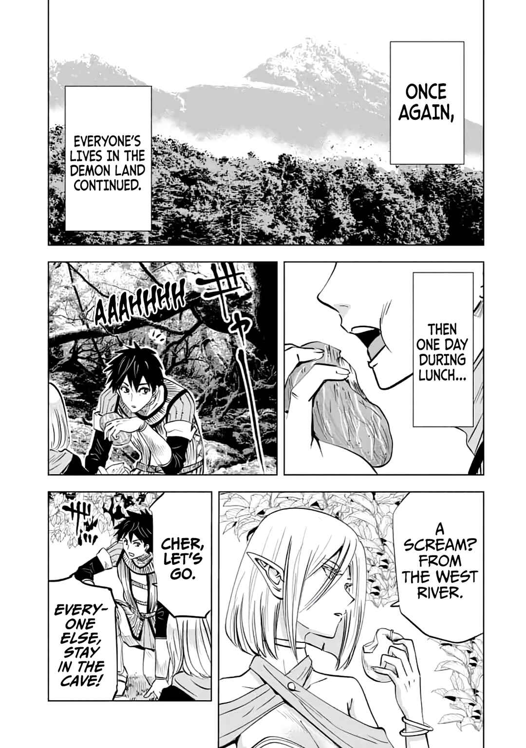 Page 26 Chapter 13 Makyou Seikatsu: Gakeppuchi Boukensha ga Hikikomoru ni wa Hirosugiru