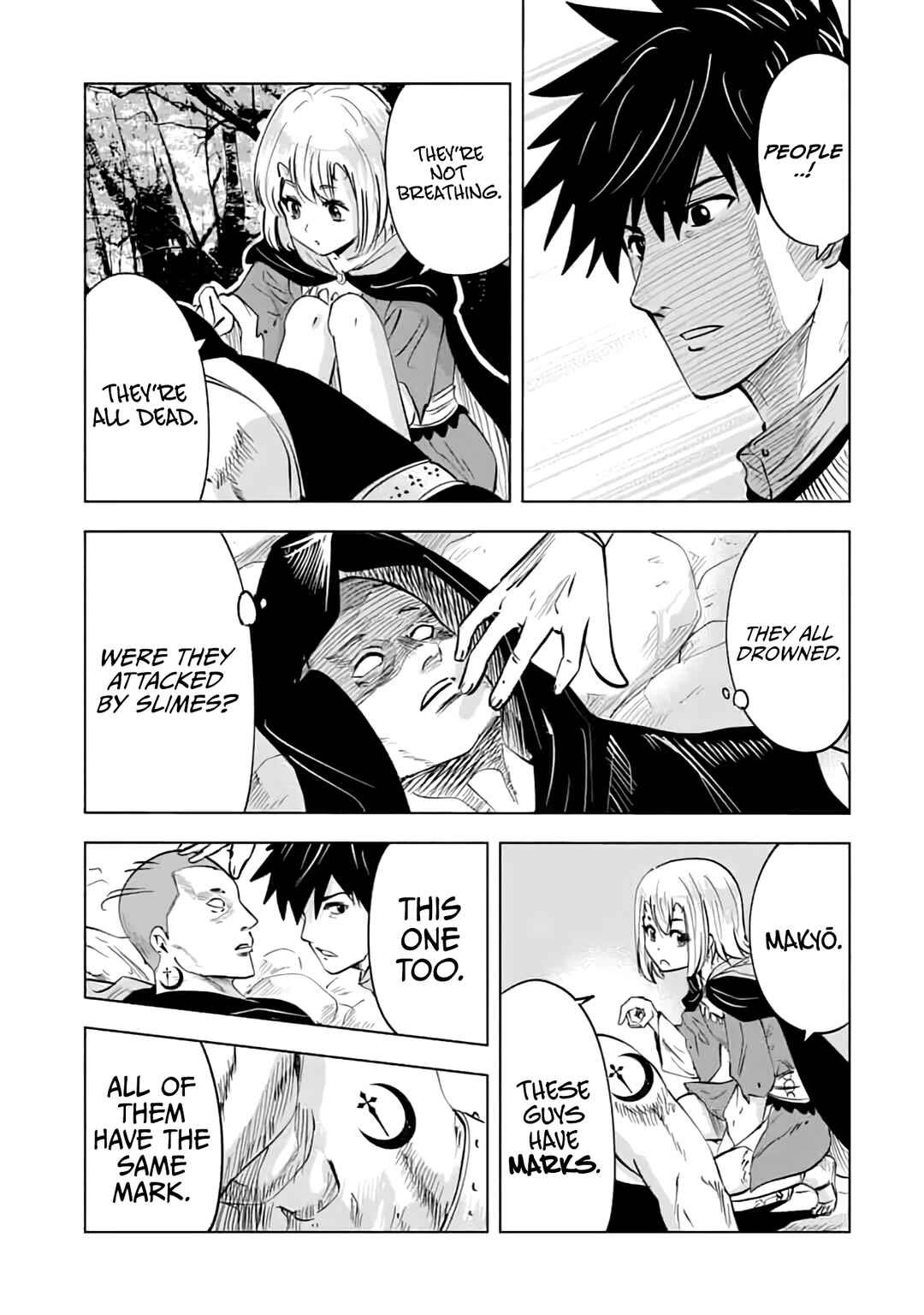 Page 28 Chapter 13 Makyou Seikatsu: Gakeppuchi Boukensha ga Hikikomoru ni wa Hirosugiru