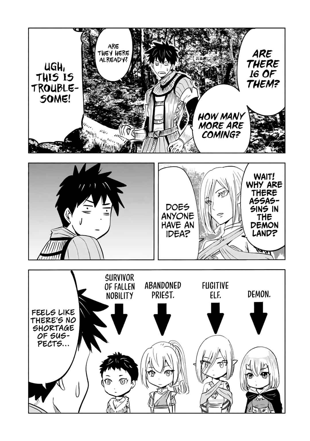 Page 32 Chapter 13 Makyou Seikatsu: Gakeppuchi Boukensha ga Hikikomoru ni wa Hirosugiru
