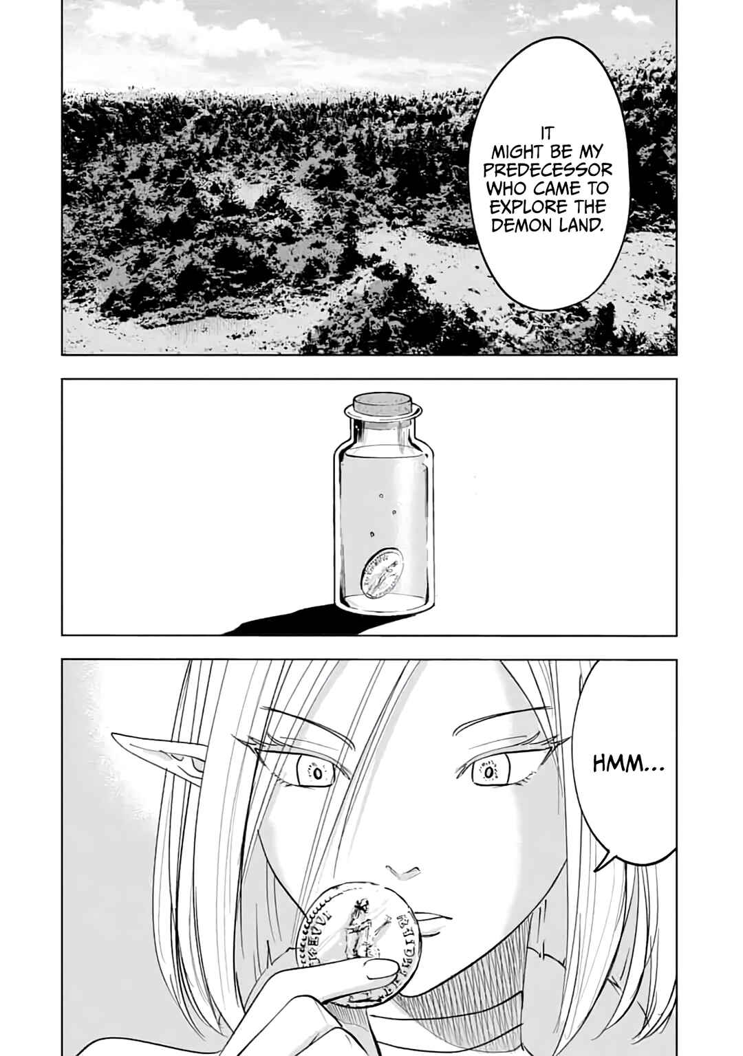 Page 9 Chapter 13 Makyou Seikatsu: Gakeppuchi Boukensha ga Hikikomoru ni wa Hirosugiru