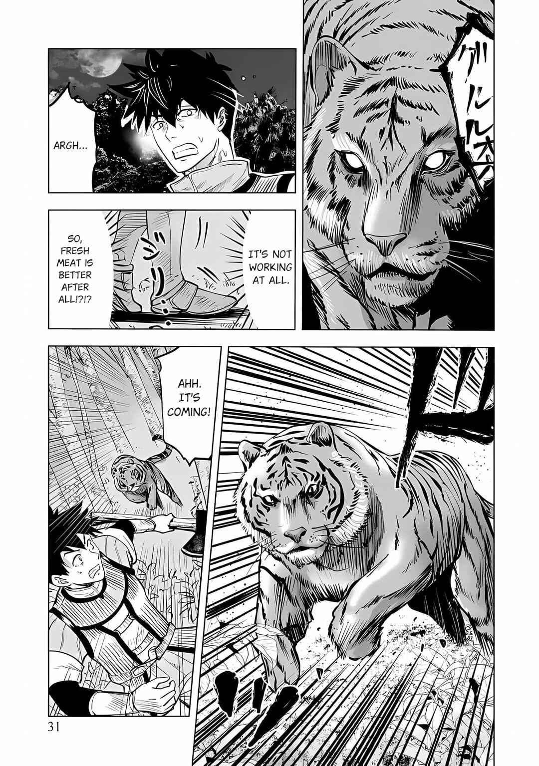 Page 10 Chapter 1.2 Makyou Seikatsu: Gakeppuchi Boukensha ga Hikikomoru ni wa Hirosugiru