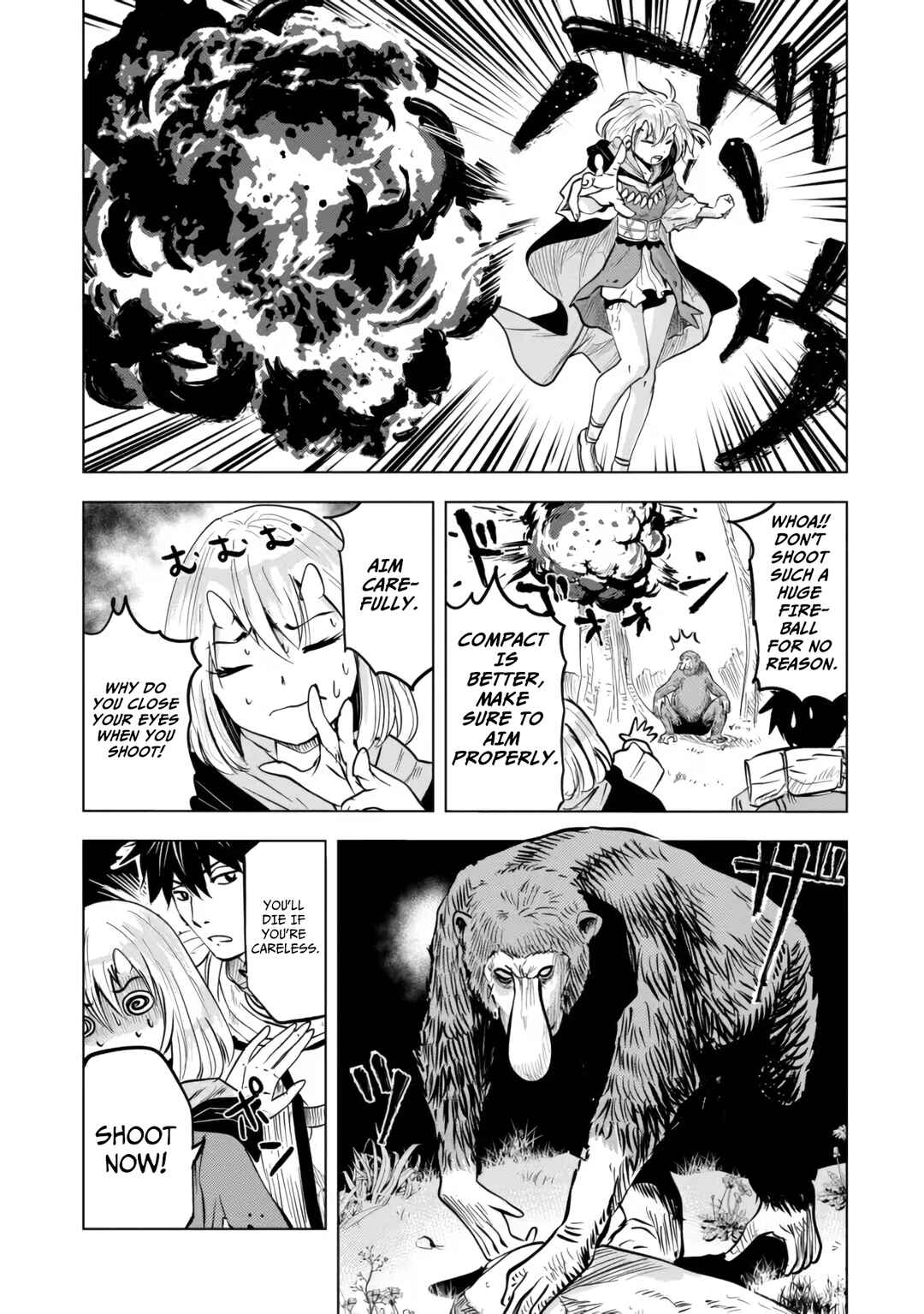 Page 6 Chapter 4.1 Makyou Seikatsu: Gakeppuchi Boukensha ga Hikikomoru ni wa Hirosugiru