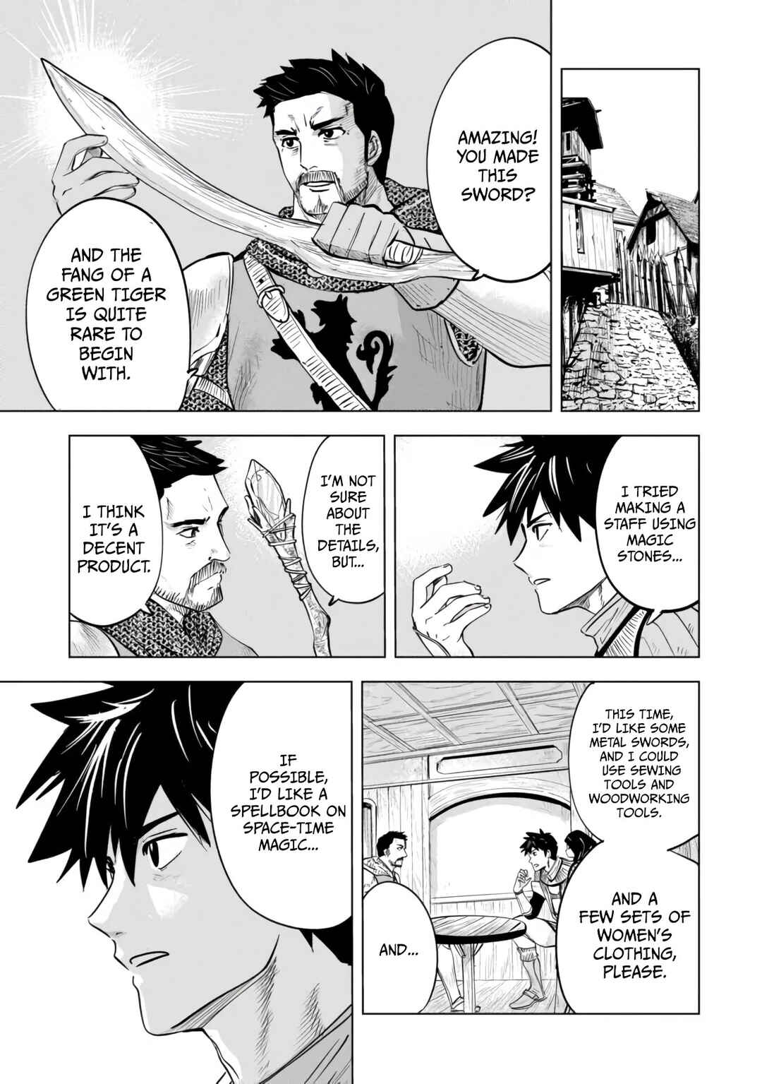 Page 14 Chapter 6.1 Makyou Seikatsu: Gakeppuchi Boukensha ga Hikikomoru ni wa Hirosugiru