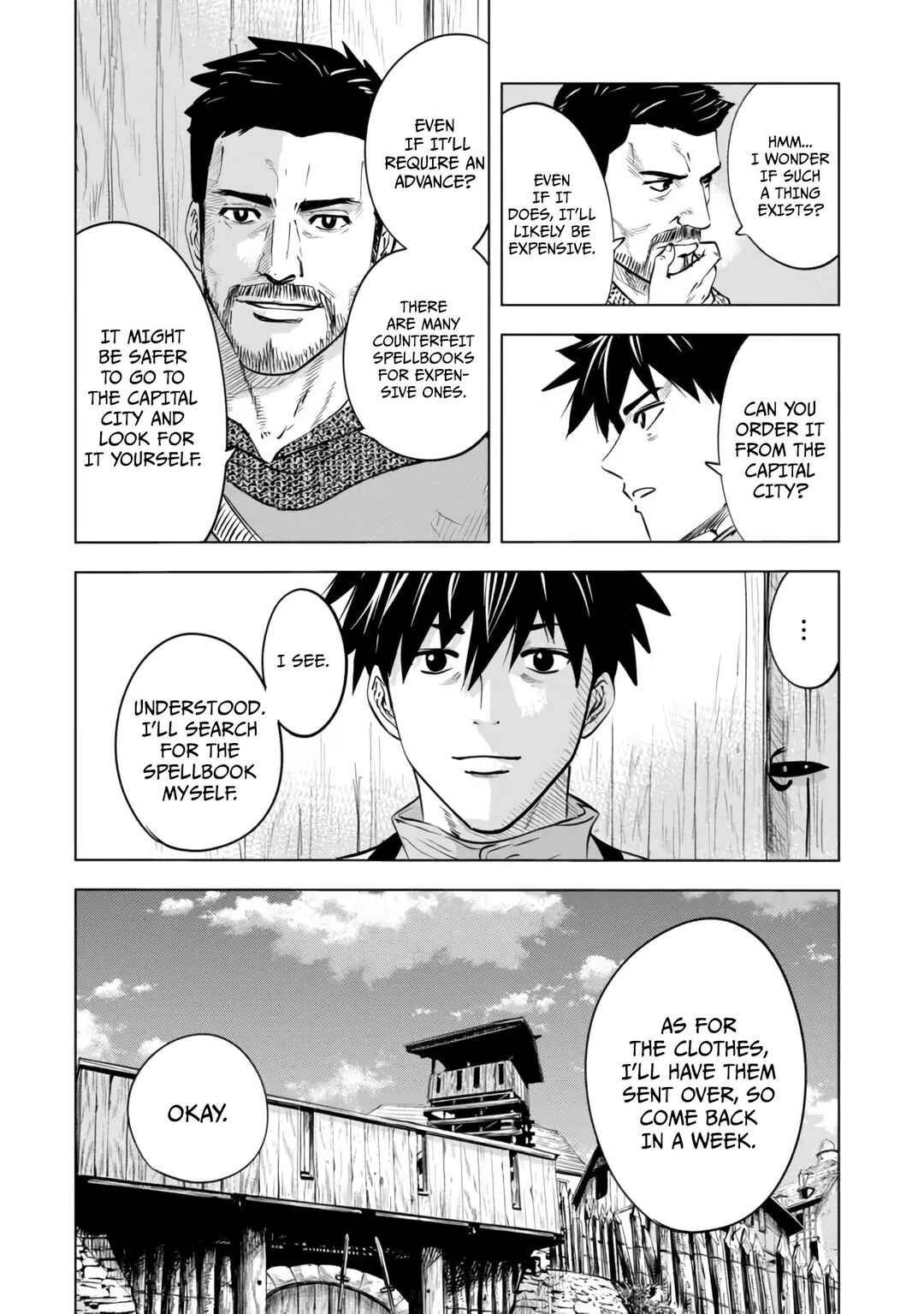 Page 15 Chapter 6.1 Makyou Seikatsu: Gakeppuchi Boukensha ga Hikikomoru ni wa Hirosugiru