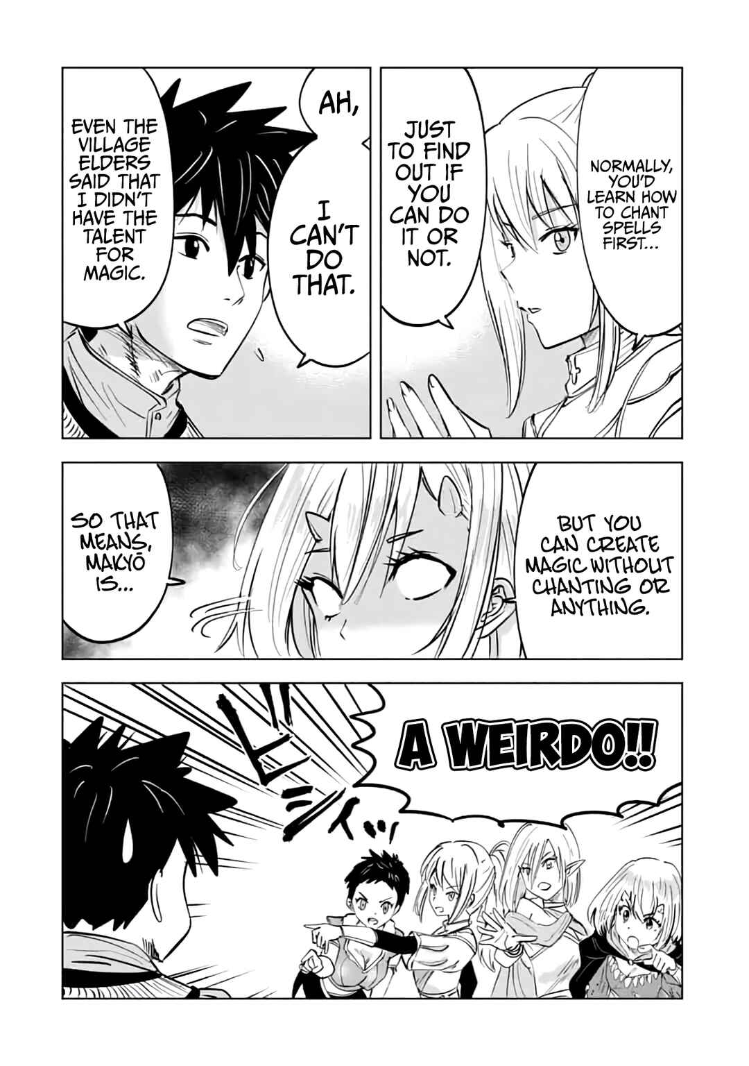 Page 10 Chapter 14 Makyou Seikatsu: Gakeppuchi Boukensha ga Hikikomoru ni wa Hirosugiru