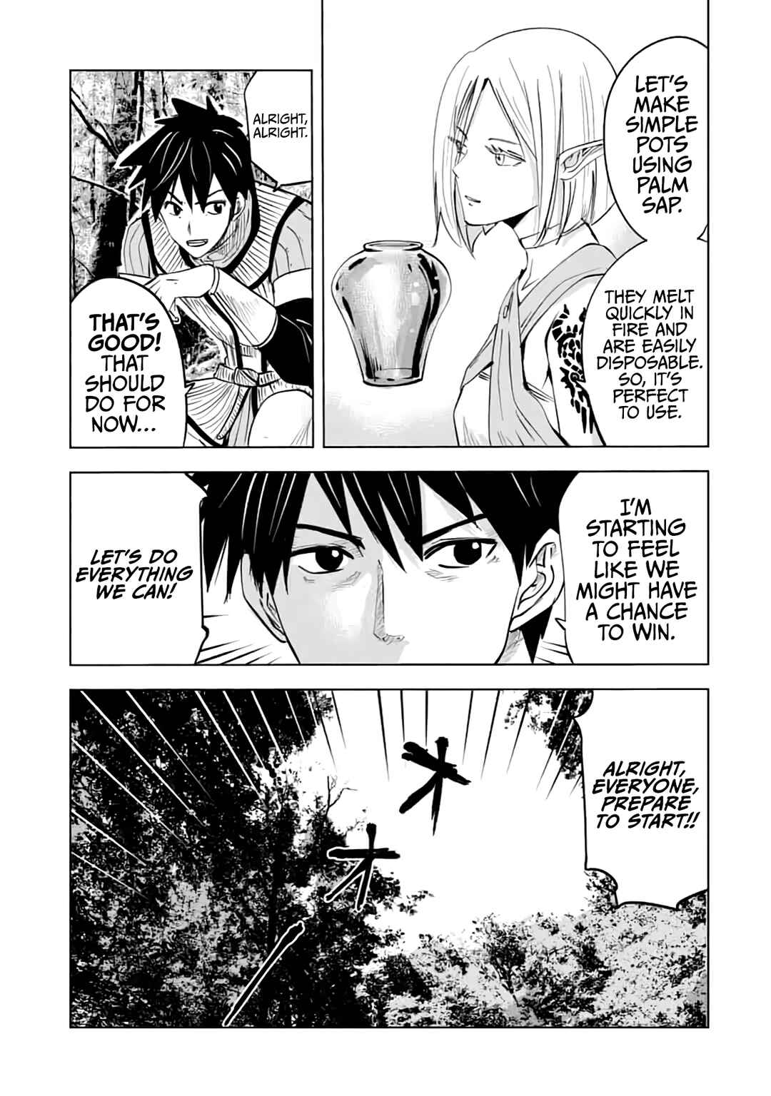 Page 15 Chapter 14 Makyou Seikatsu: Gakeppuchi Boukensha ga Hikikomoru ni wa Hirosugiru
