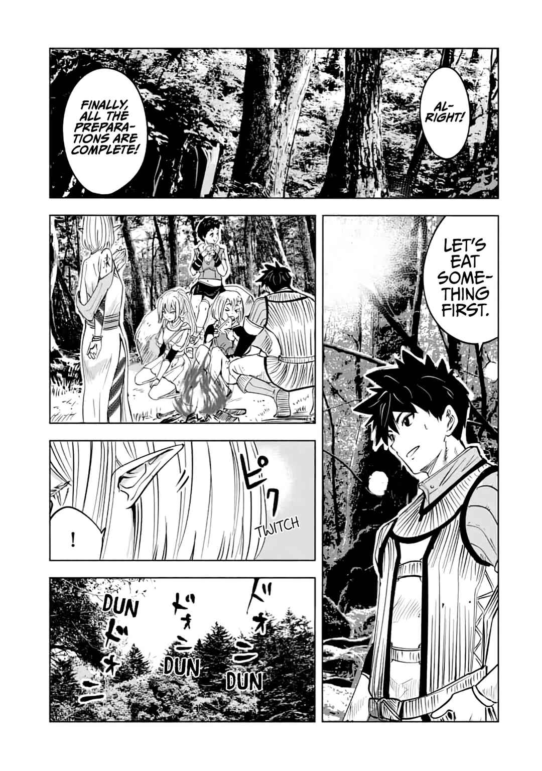 Page 17 Chapter 14 Makyou Seikatsu: Gakeppuchi Boukensha ga Hikikomoru ni wa Hirosugiru
