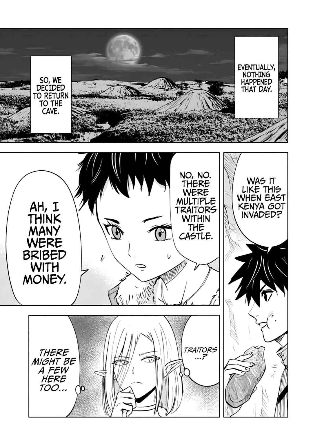 Page 21 Chapter 14 Makyou Seikatsu: Gakeppuchi Boukensha ga Hikikomoru ni wa Hirosugiru